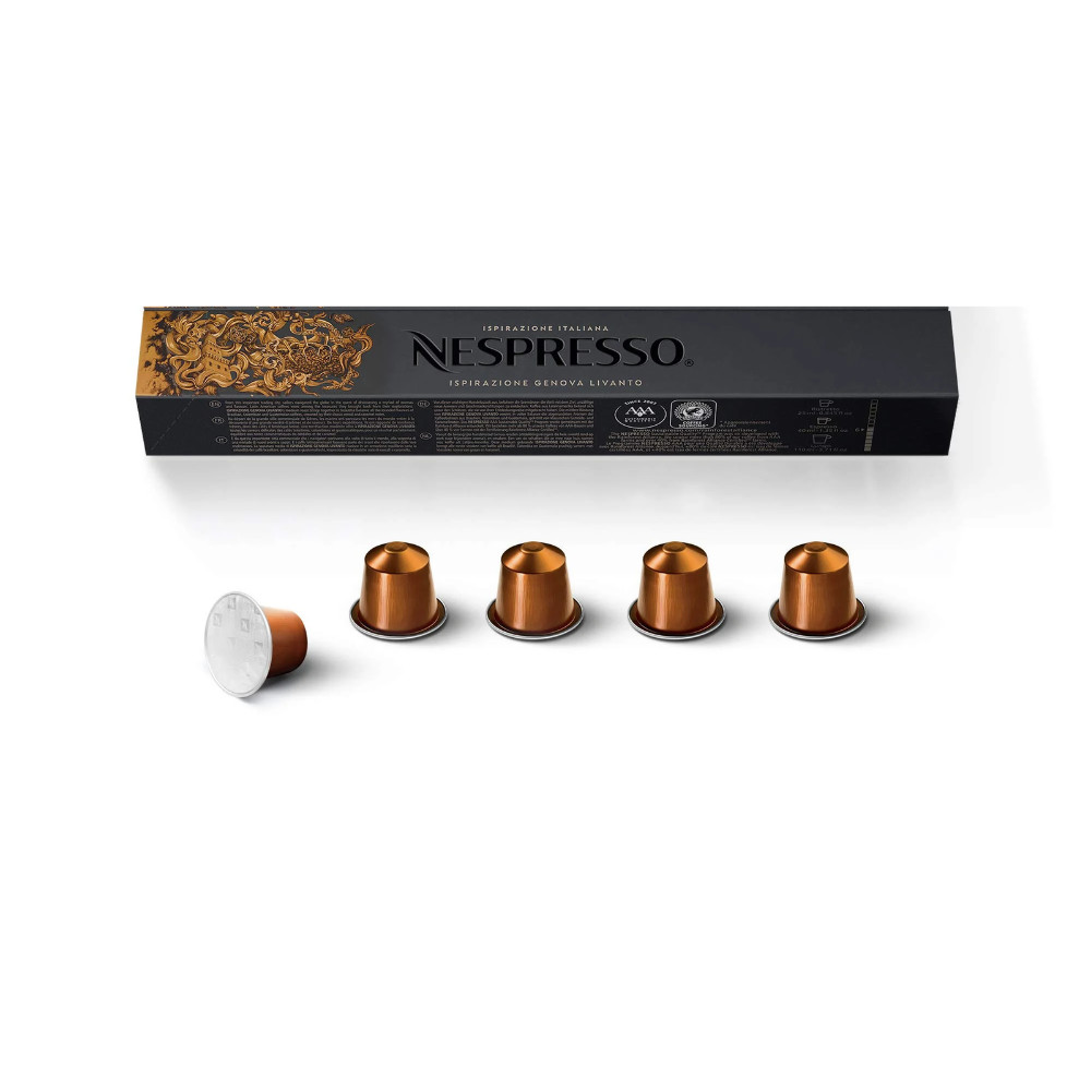 Kapsullarda qəhvə Nespresso, Nespresso Original, Ispirazione Italiana Livanto, espresso, orta qovrulma dərəcəsi, 10 əd