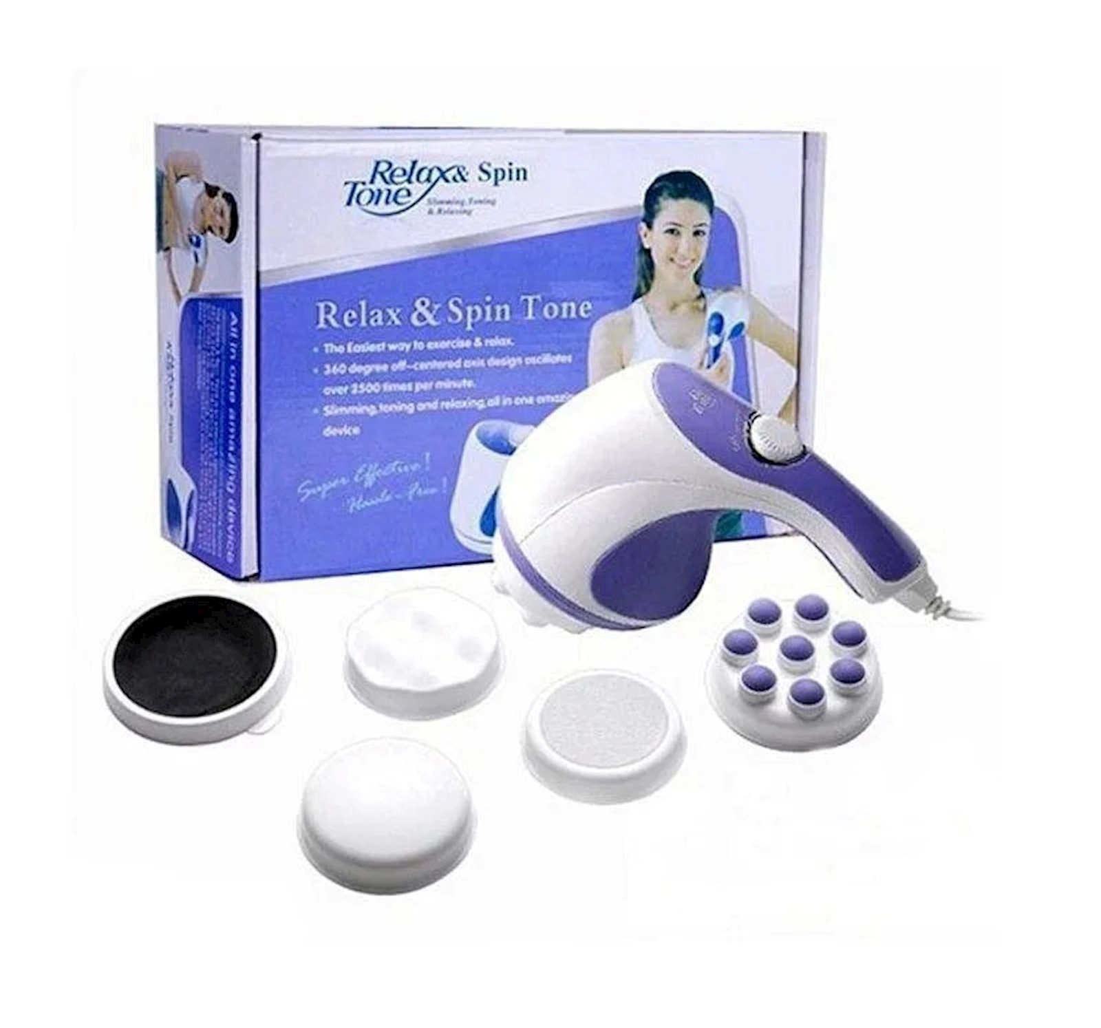 Masajor bədən üçün Relax Spin Tone