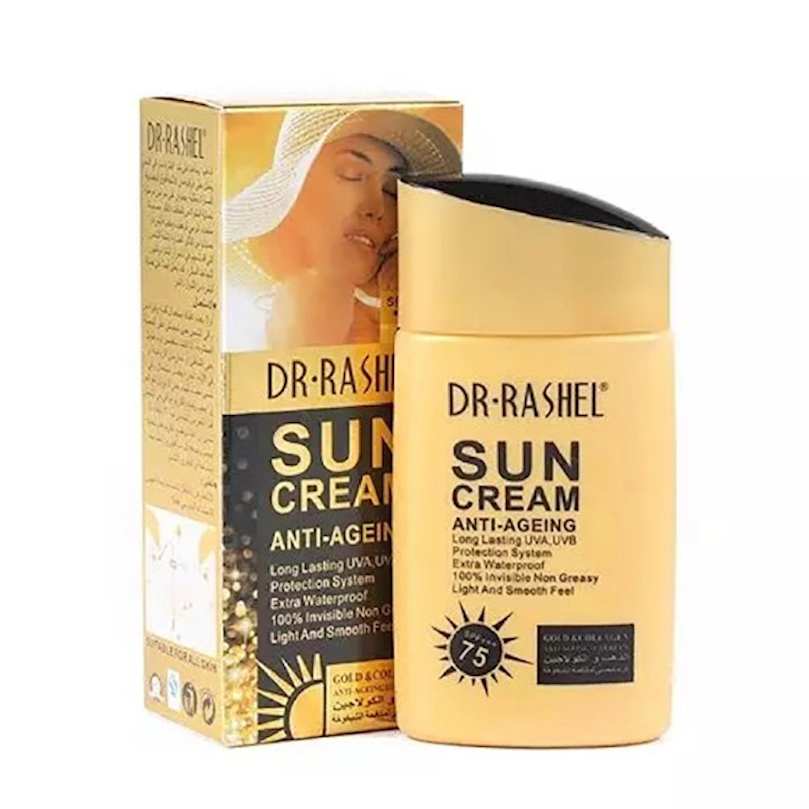 Günəşdən qorunma kremi Dr.Rashel Anti-Ageing SPF75+ 80 ml