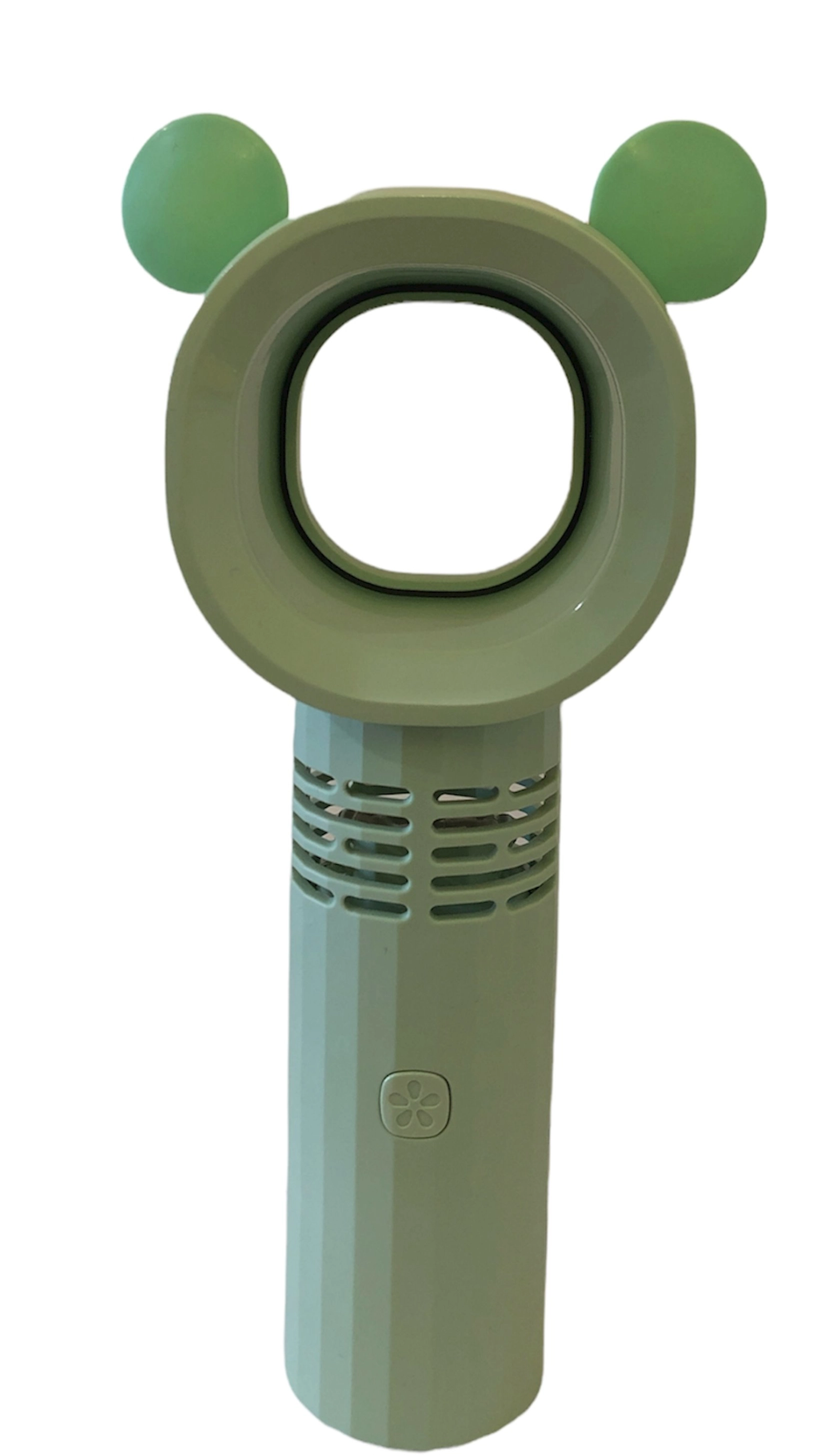 Mini-ventilyator 1001Box, USB, yaşıl, qanadsız,