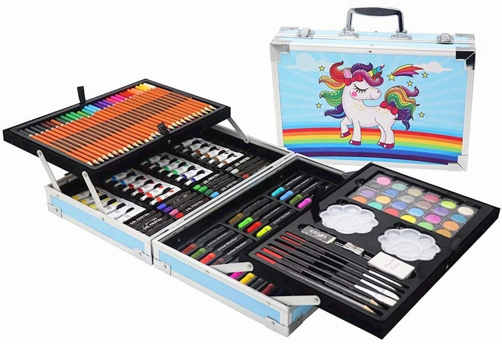 Rəsm dəsti Unicorn Art, mavi