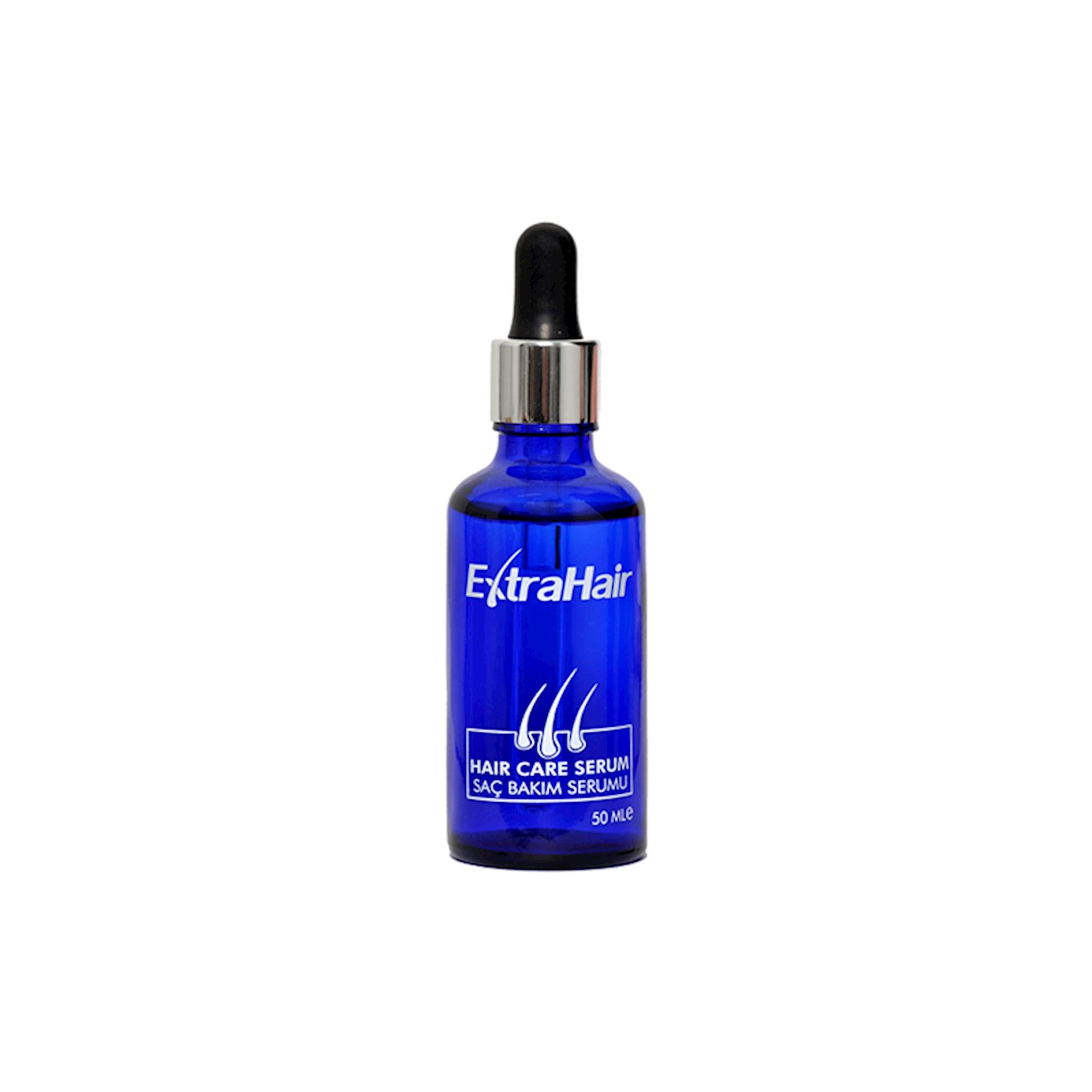 Saç üçün serum Extra Hair Care Serum, 50 ml + Massaj üçün dermoroller, 540 iynəli, 1 mm