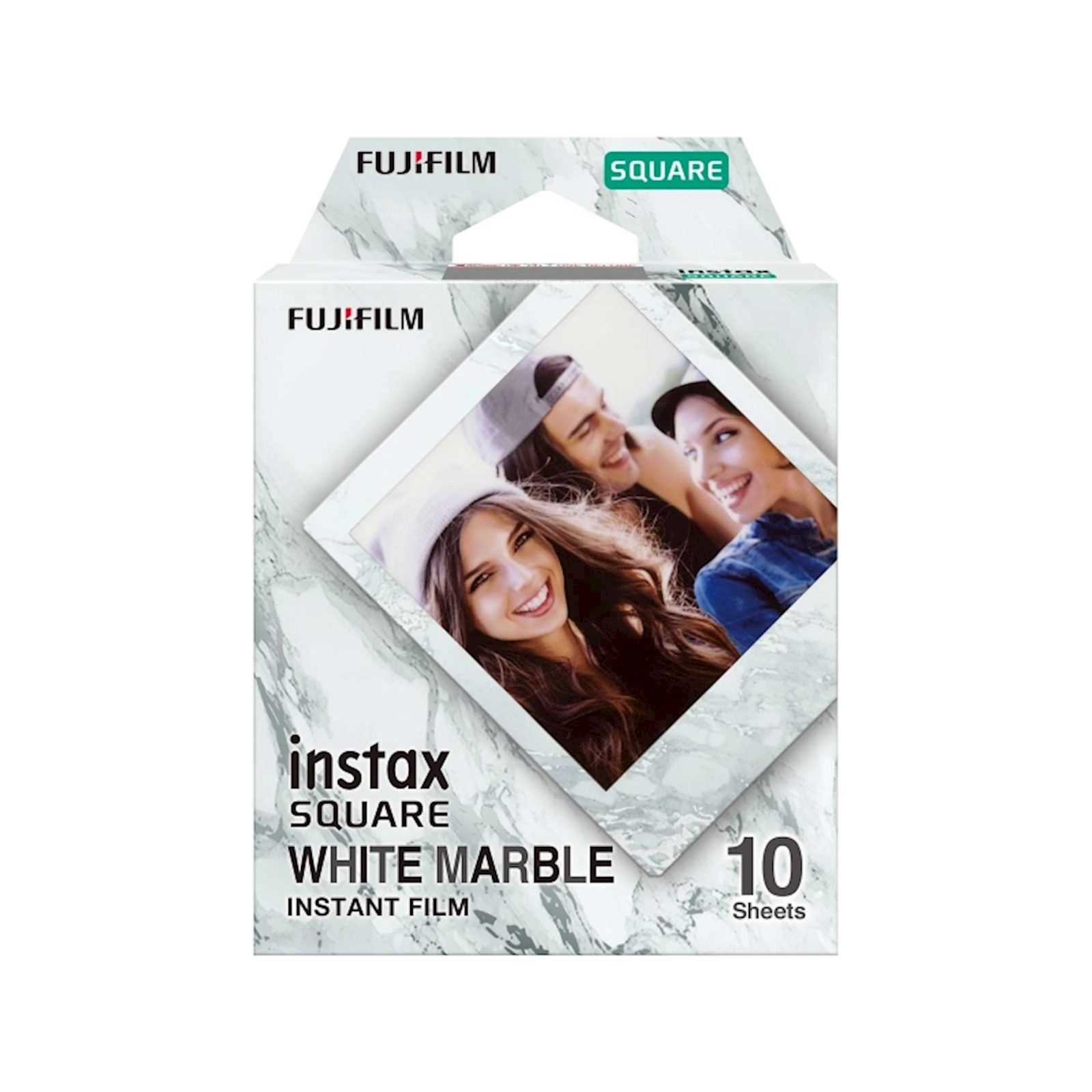 Ani çap kartricləri Fujifilm Instax Square White Marble