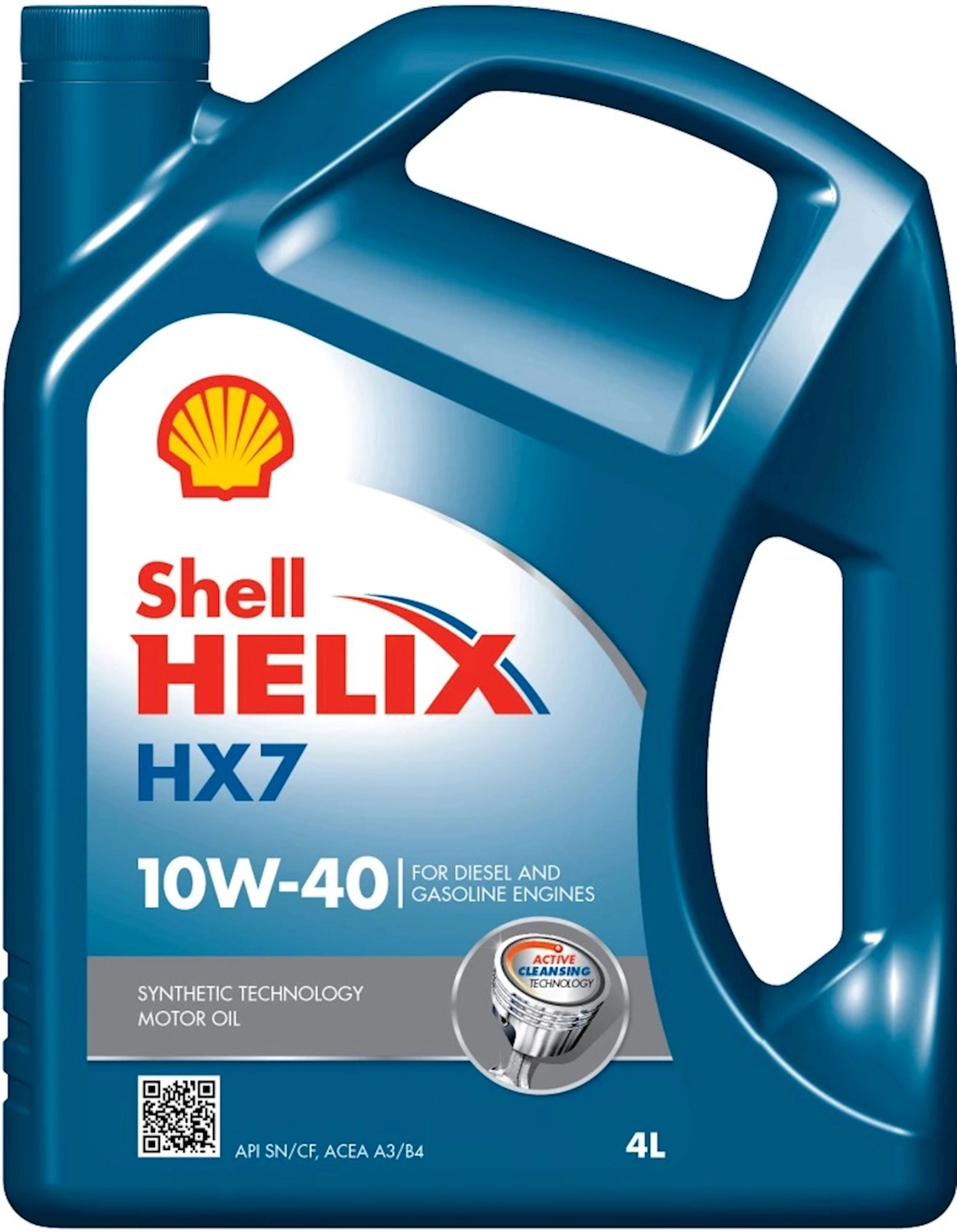 Motor yağı Shell Helix HX7 10W40, 4 l
