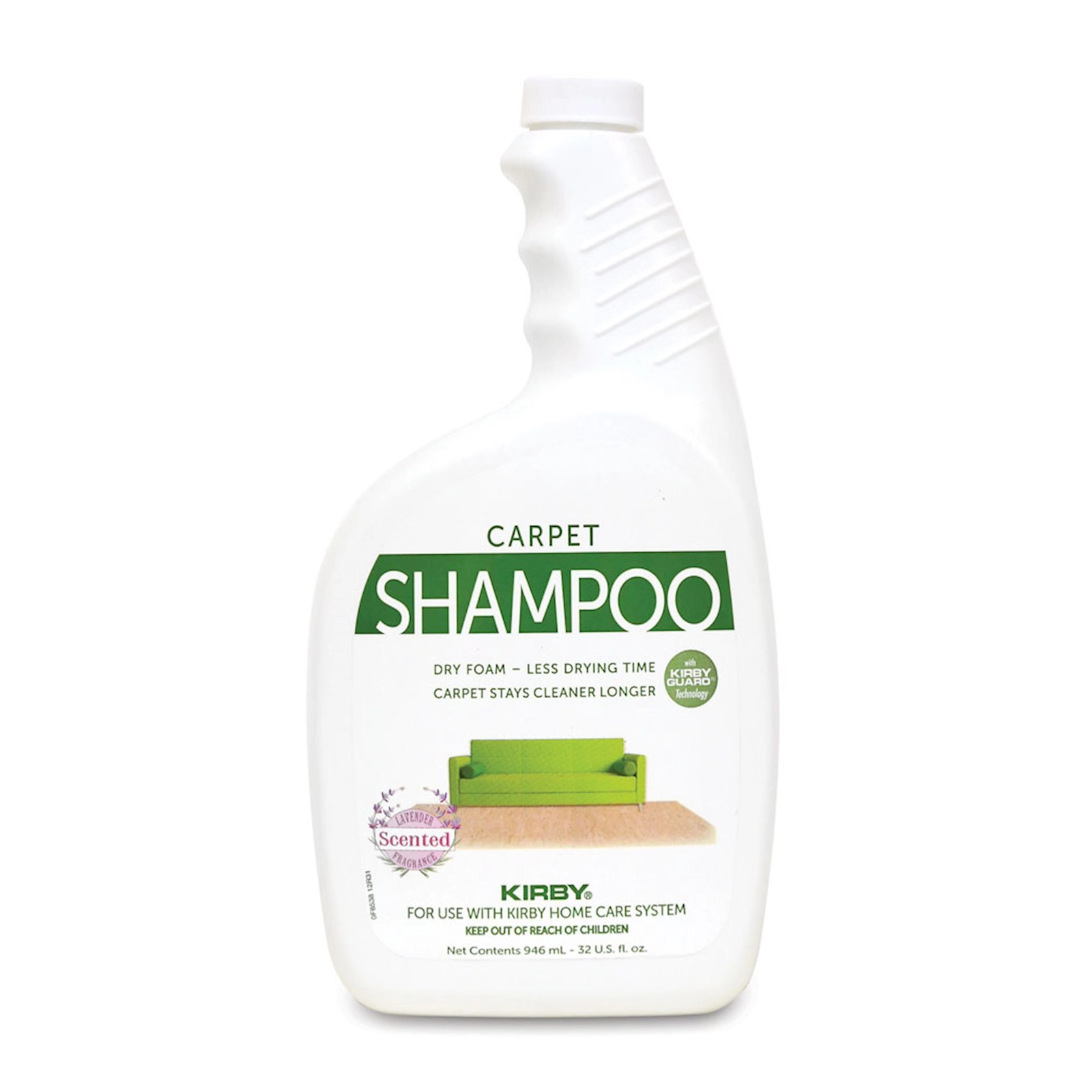 Xalça təmizləməsi üçün şampun Kirby, 946 ml