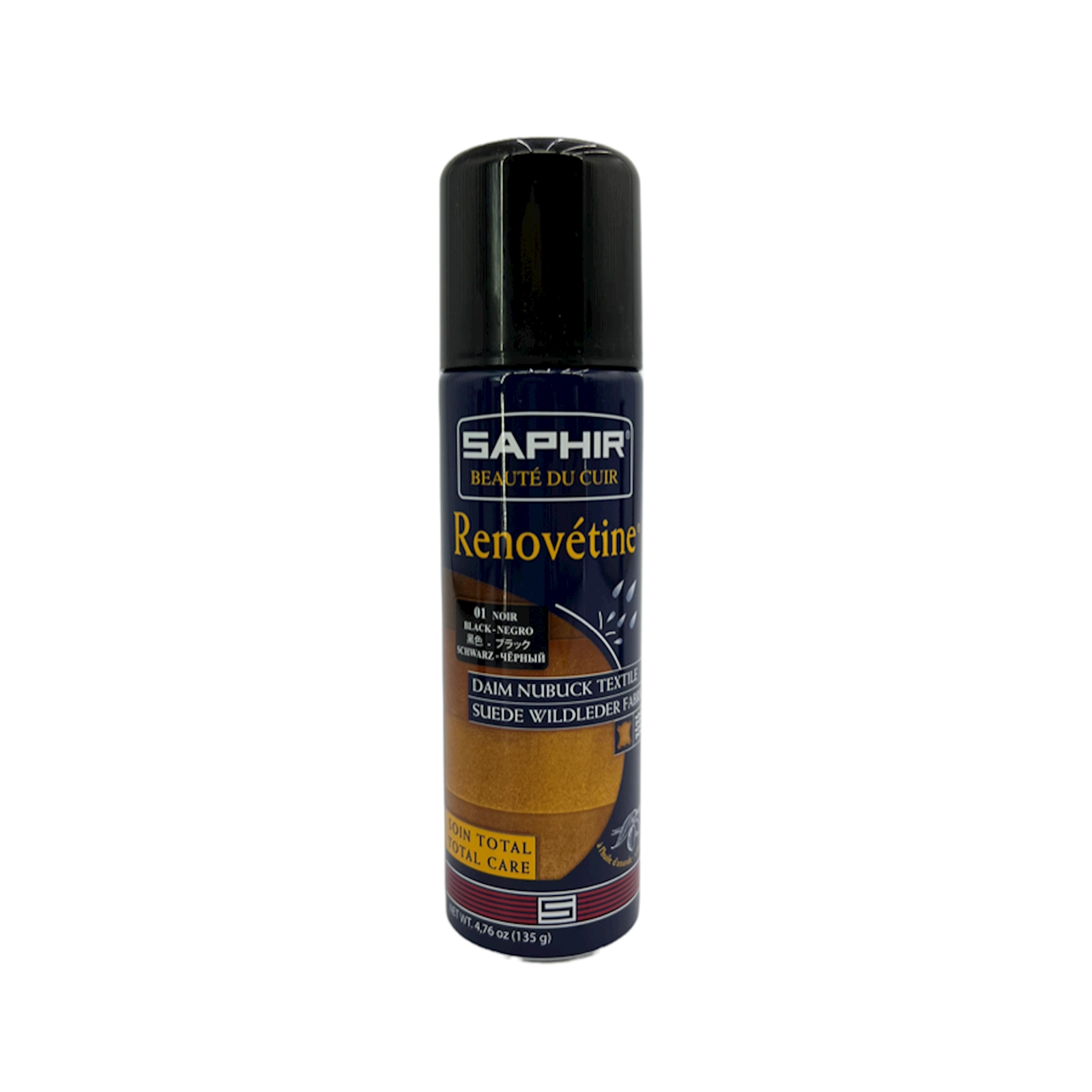 Ayaqqabı üçün boya Saphir Renovetine Black, 200 ml