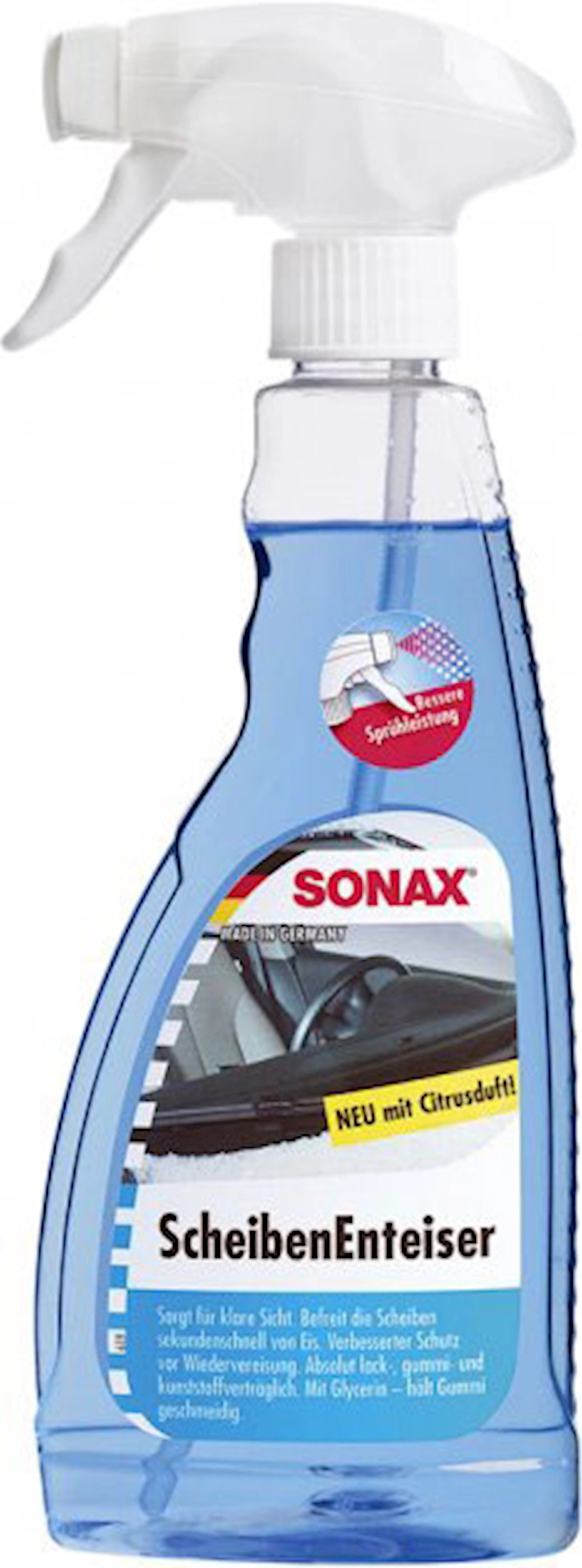 Şüşələrin donunu açan Sonax Window De-Icer, 500 ml