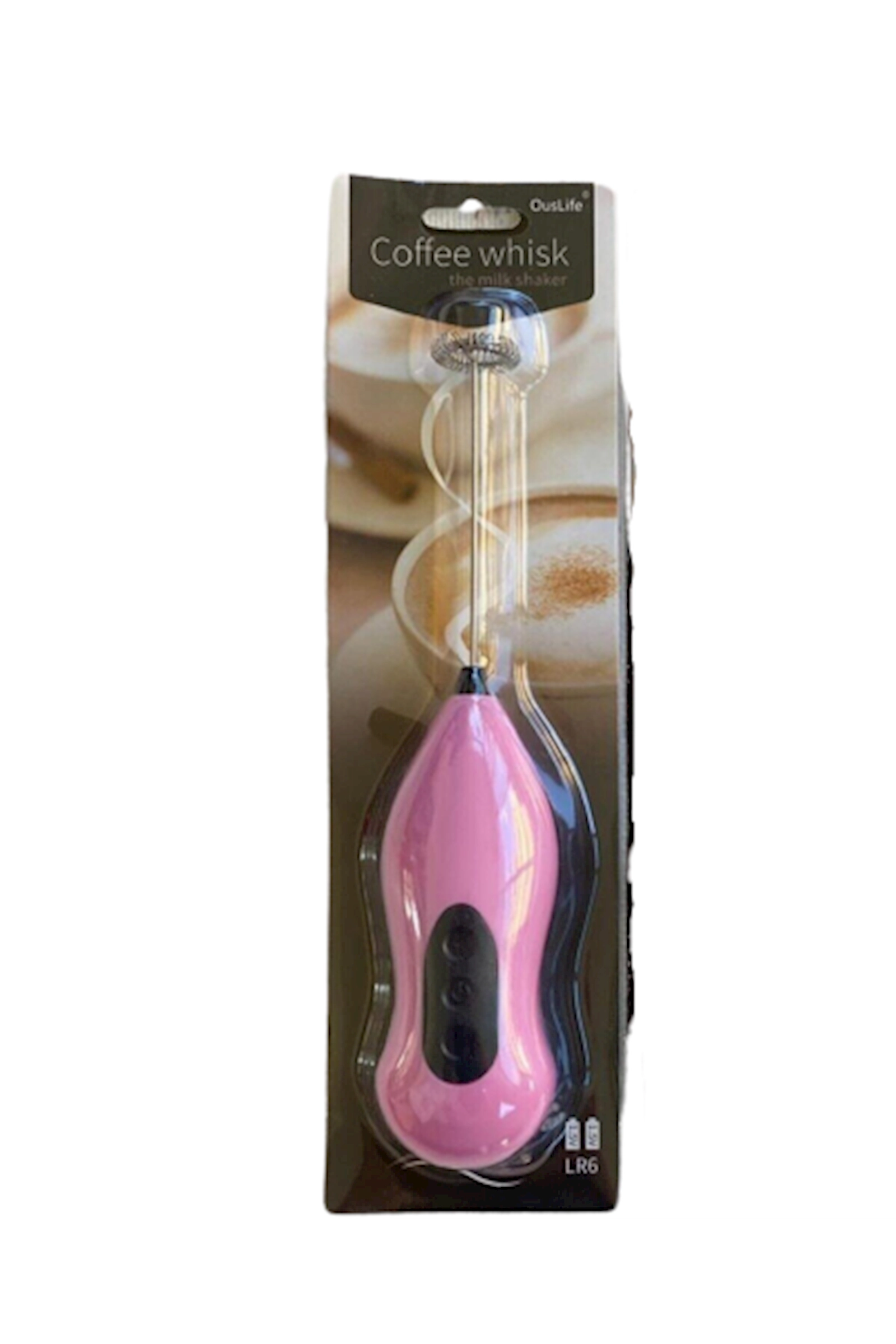 Süd köpükləndiricisi Coffee Whisk Pink