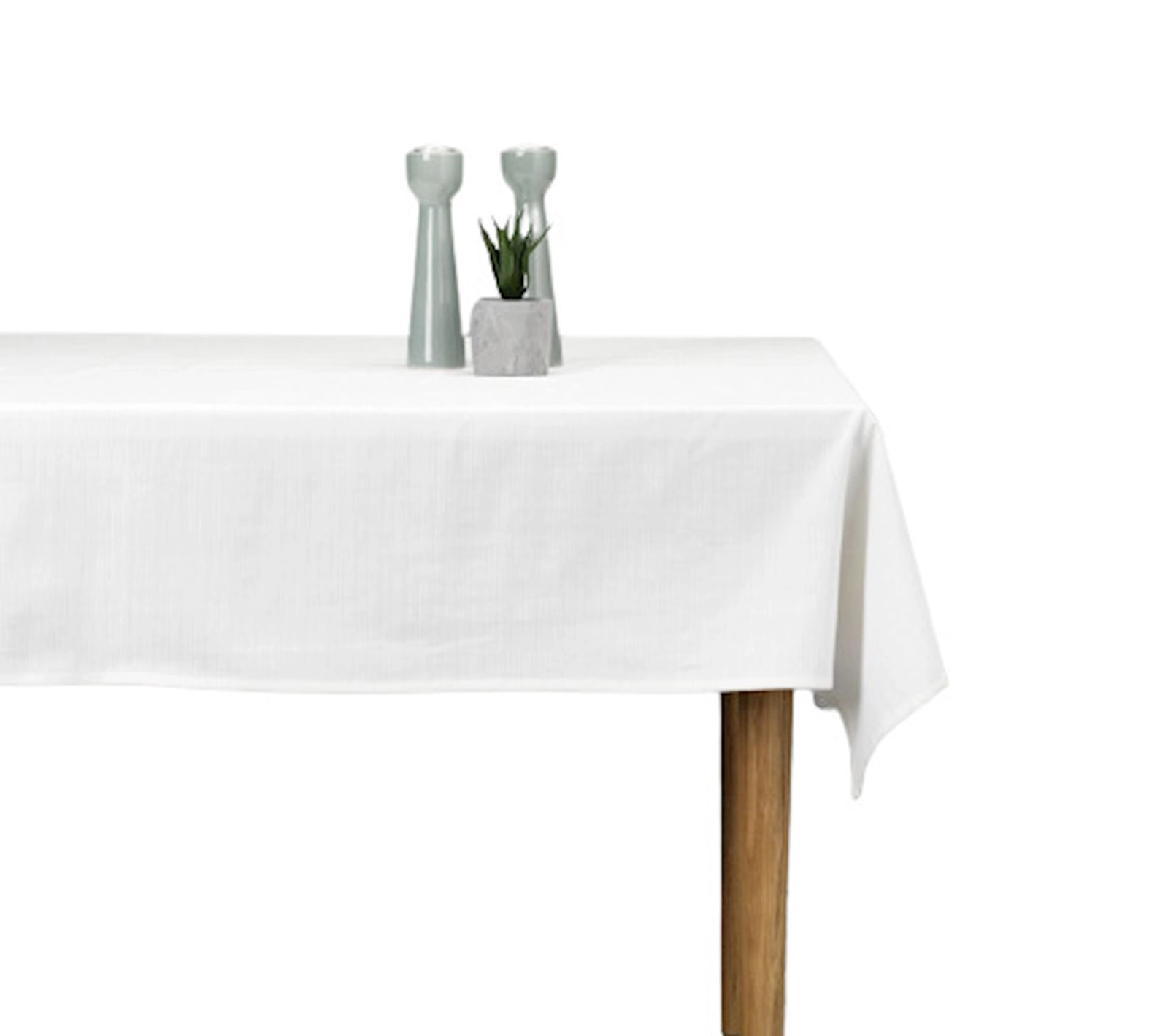 Süfrə JYSK Agermynte, düzbucaq, 140x240 sm, pambıq/polyester, 190 q/m², Off-White