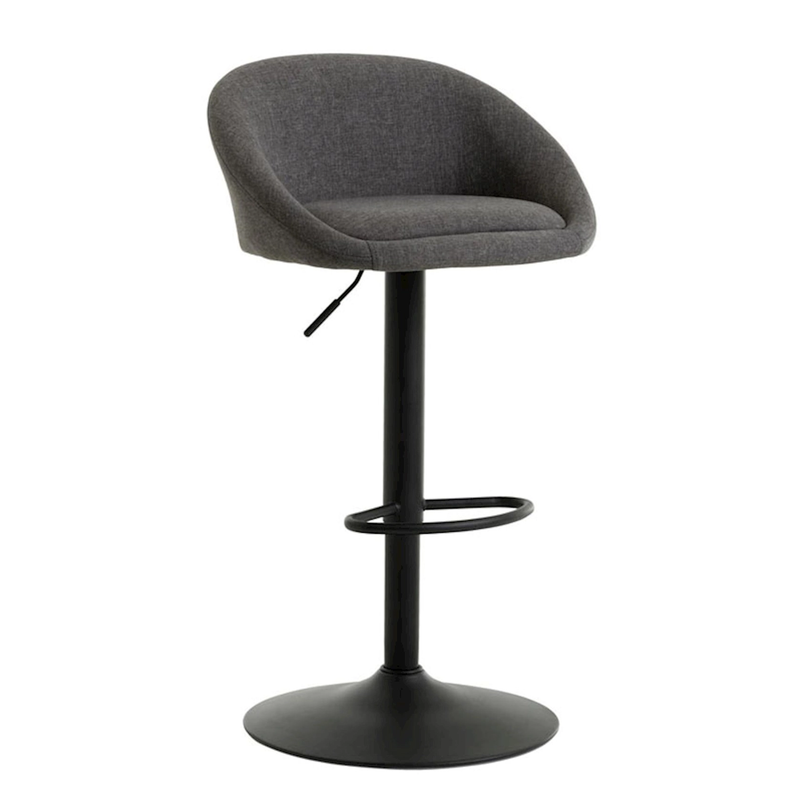 Bar stulu JYSK Taulov 53х45 sm, metal/polyester, boz