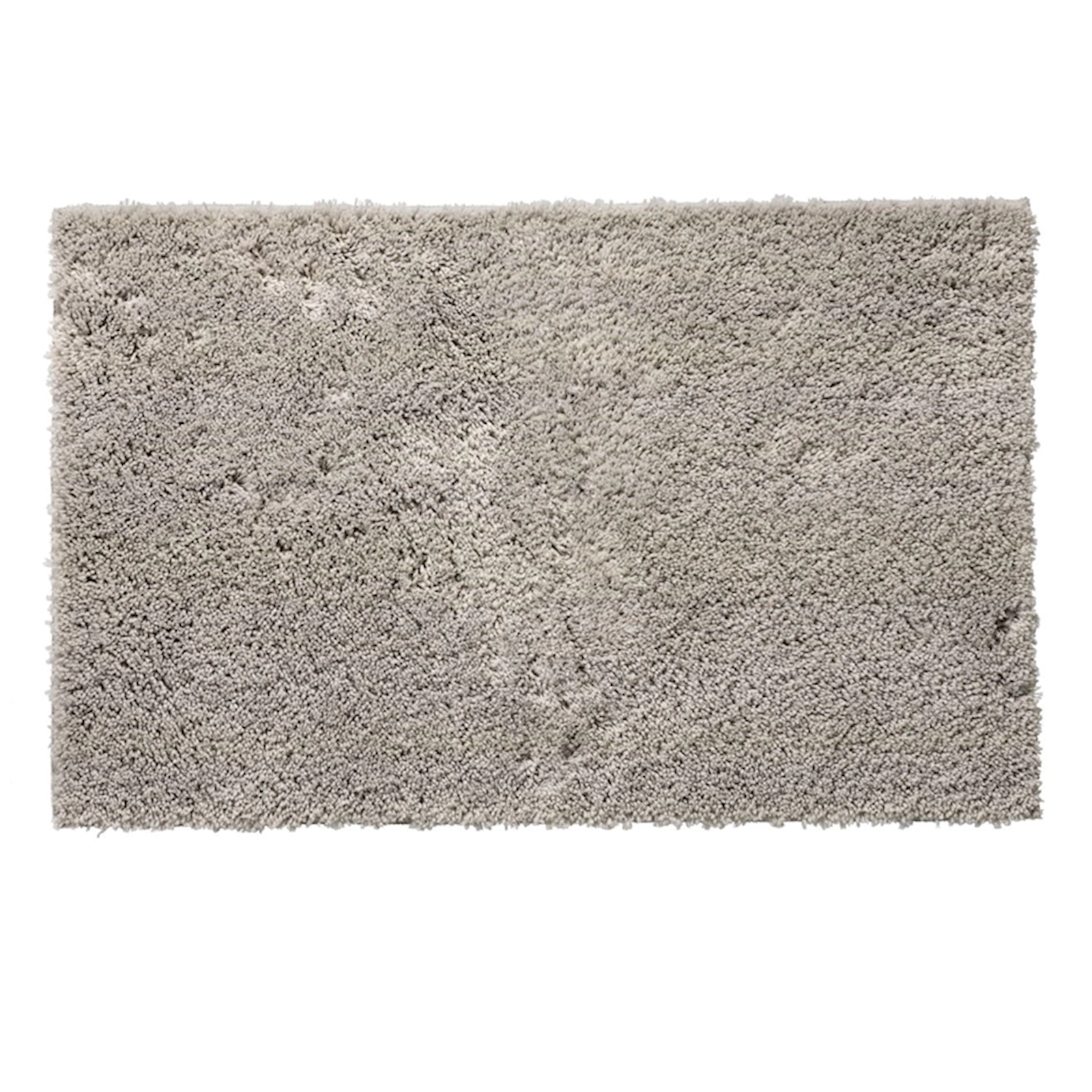 Hamam üçün xalça JYSK Karlstad By Kronborg 50x80 sm, polyester/lateks, Light grey