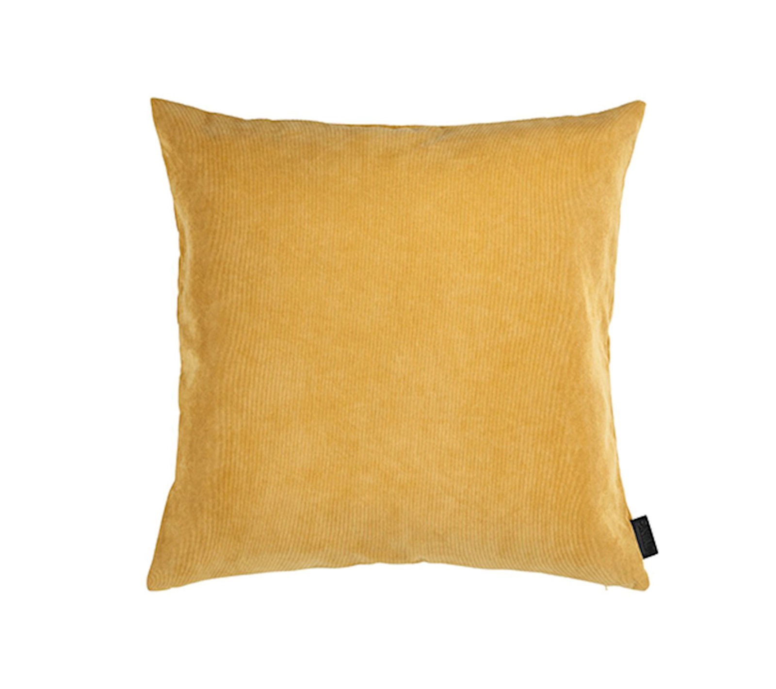 Çexol JYSK Duskull 50x50 sm, velvet, polyester/elastan/poliamid, xardal rəngi