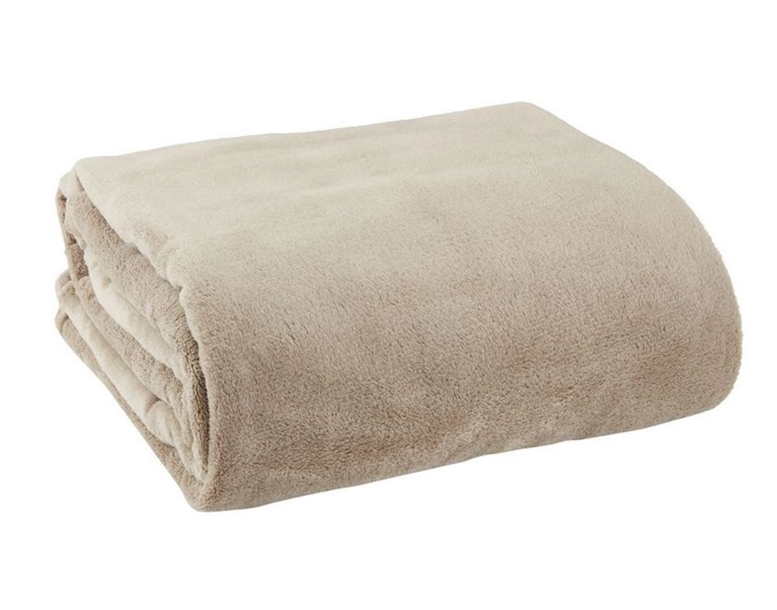 Pled JYSK Dragehode, 140x200 sm, polyester, açıq qəhvəyi