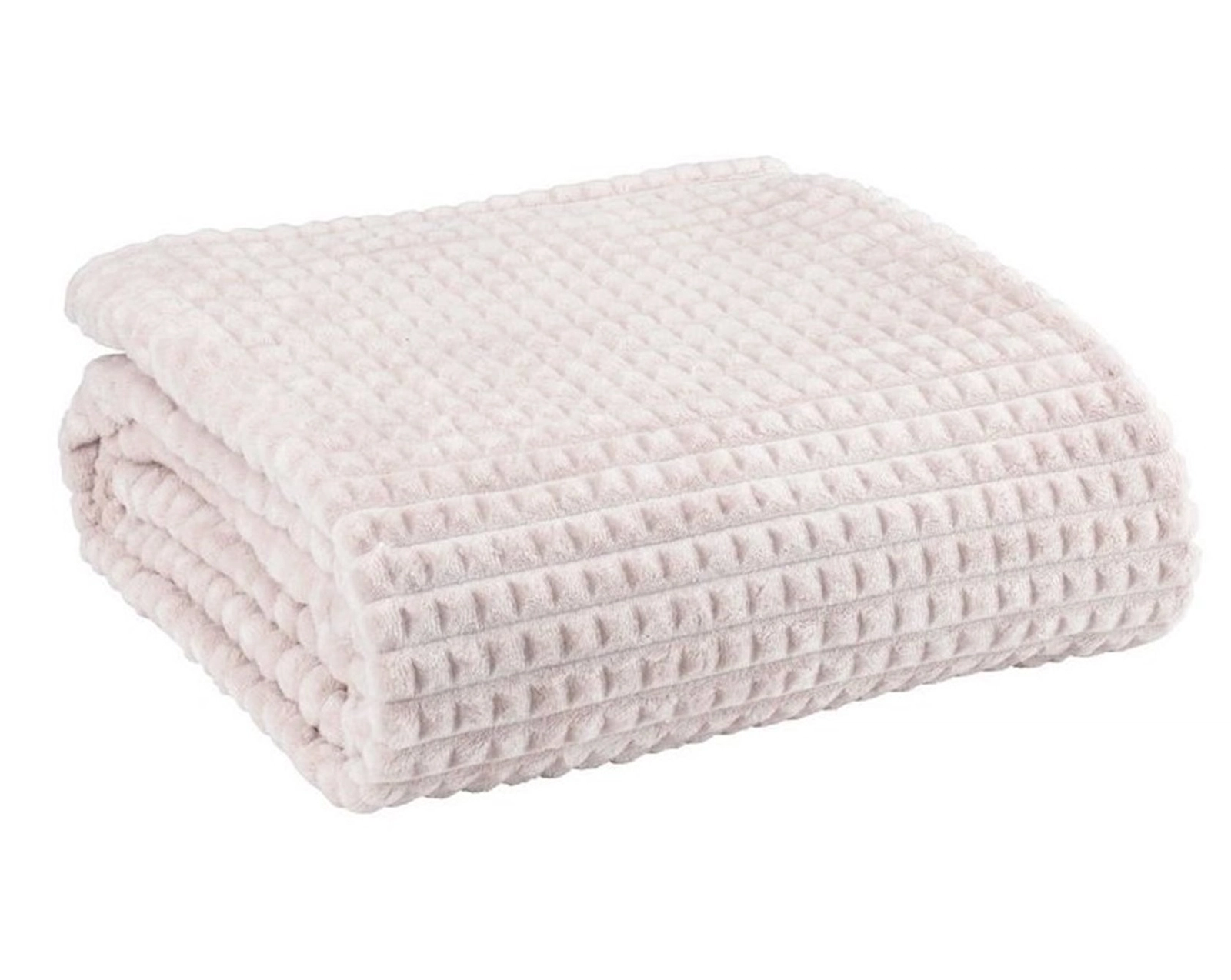 Pled JYSK Hagtorn, 140x200 sm, polyester, bej