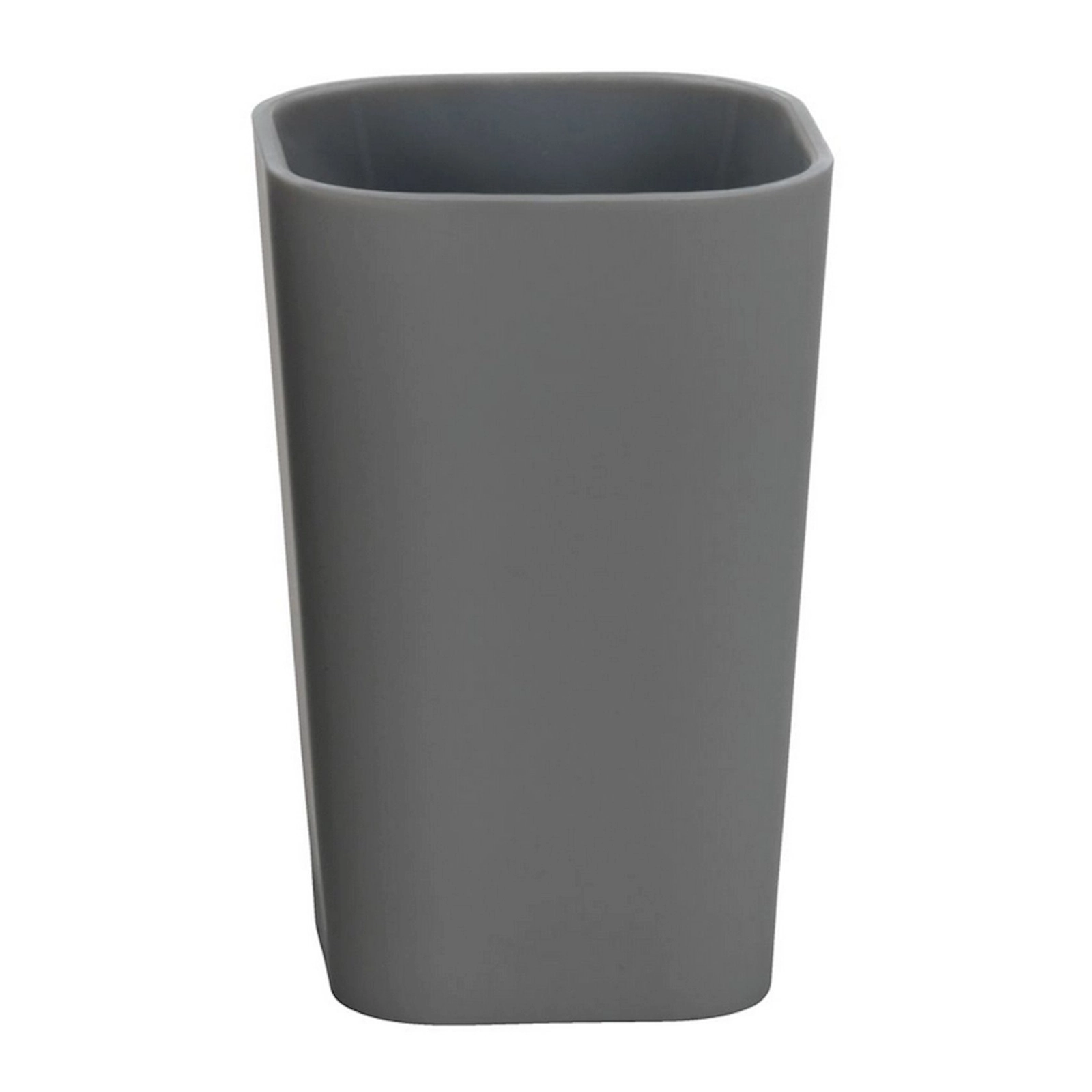Diş fırçaları üçün stəkan JYSK Mala 7.3x7.3x11 sm, plastik, boz