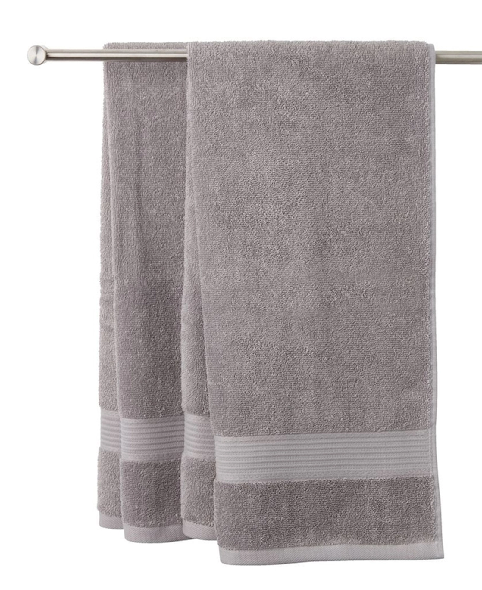 Hamam üçün dəsmal JYSK Karlstad By Kronborg 2336742, 70x140 sm, pambıq, boz