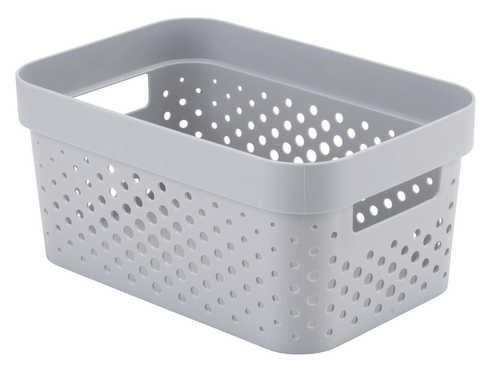 Saxlama üçün səbət JYSK Infinity 4.5 l, plastik, boz