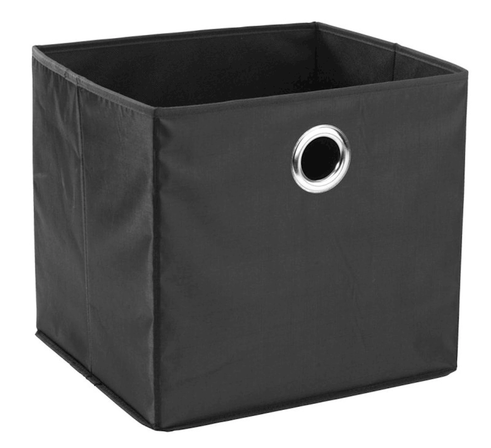 Saxlama üçün səbət JYSK Frans 32x28x30 sm, qara