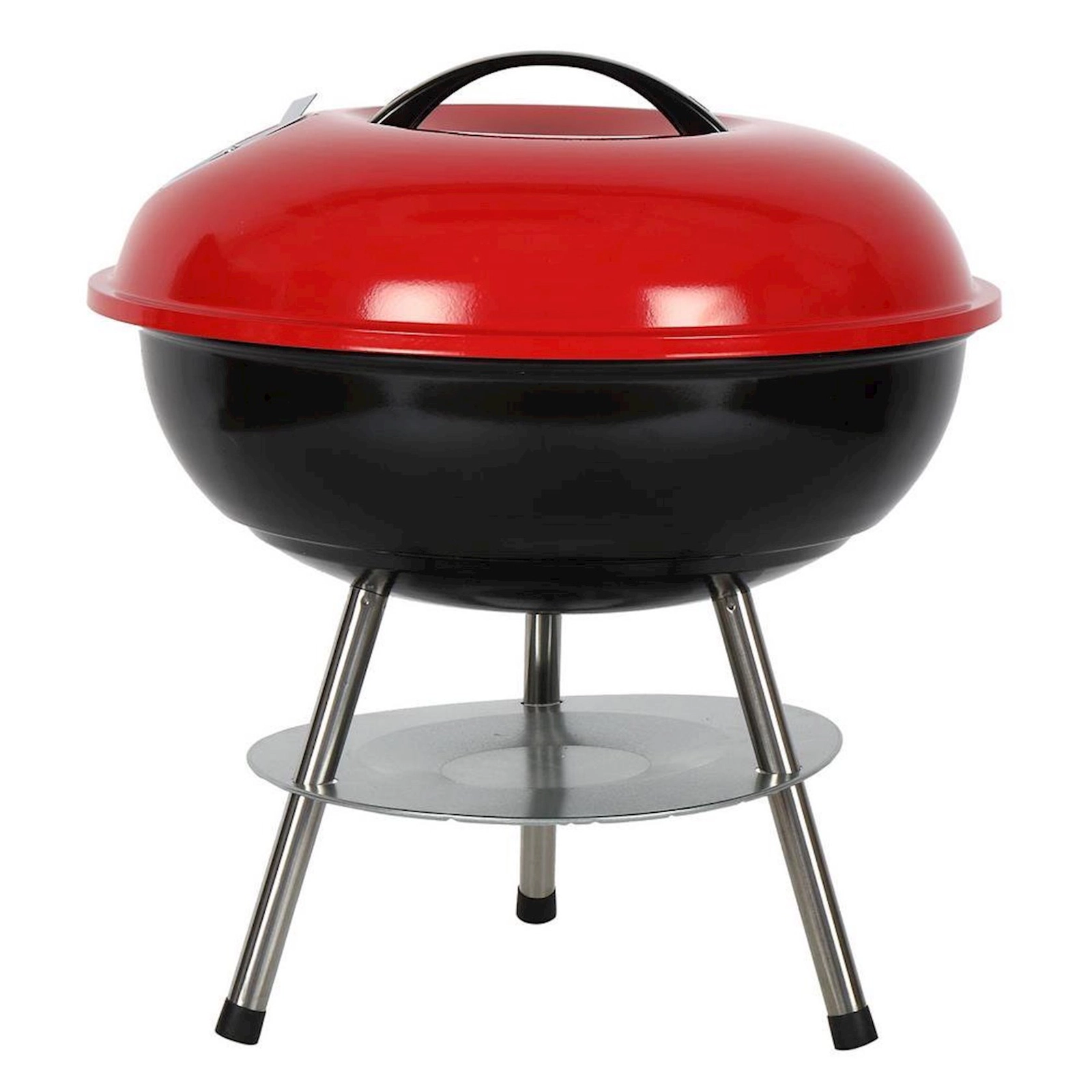Mangal Ktaxon Portable Charcoal Small BBQ Grill, 36x35.5 sm, qırmızı