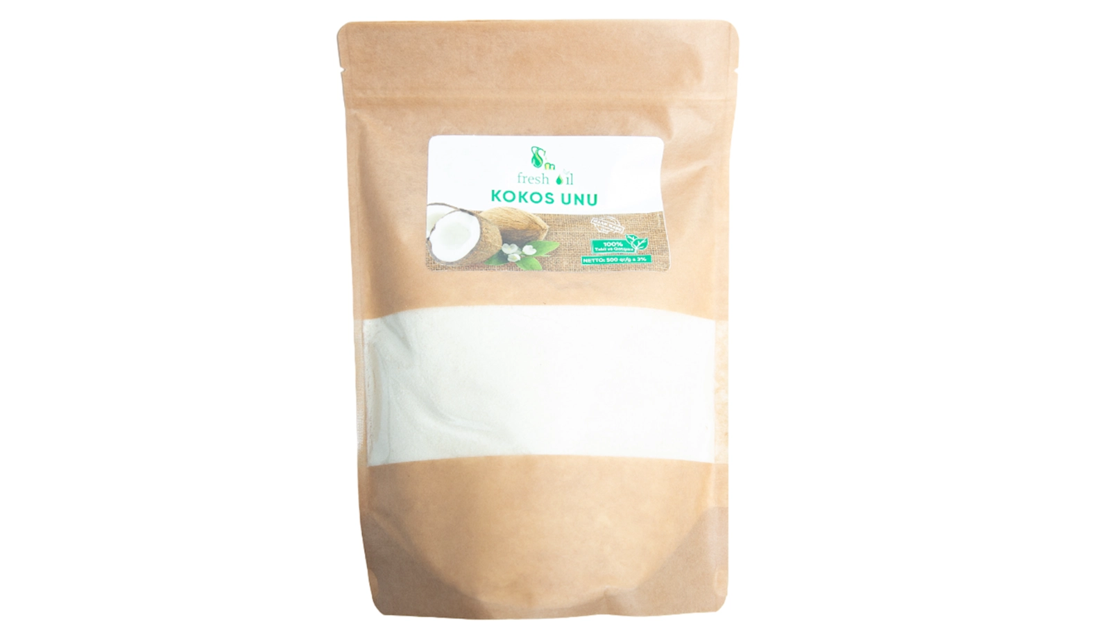 Təbii kokos unu SM Fresh oil, 500 q