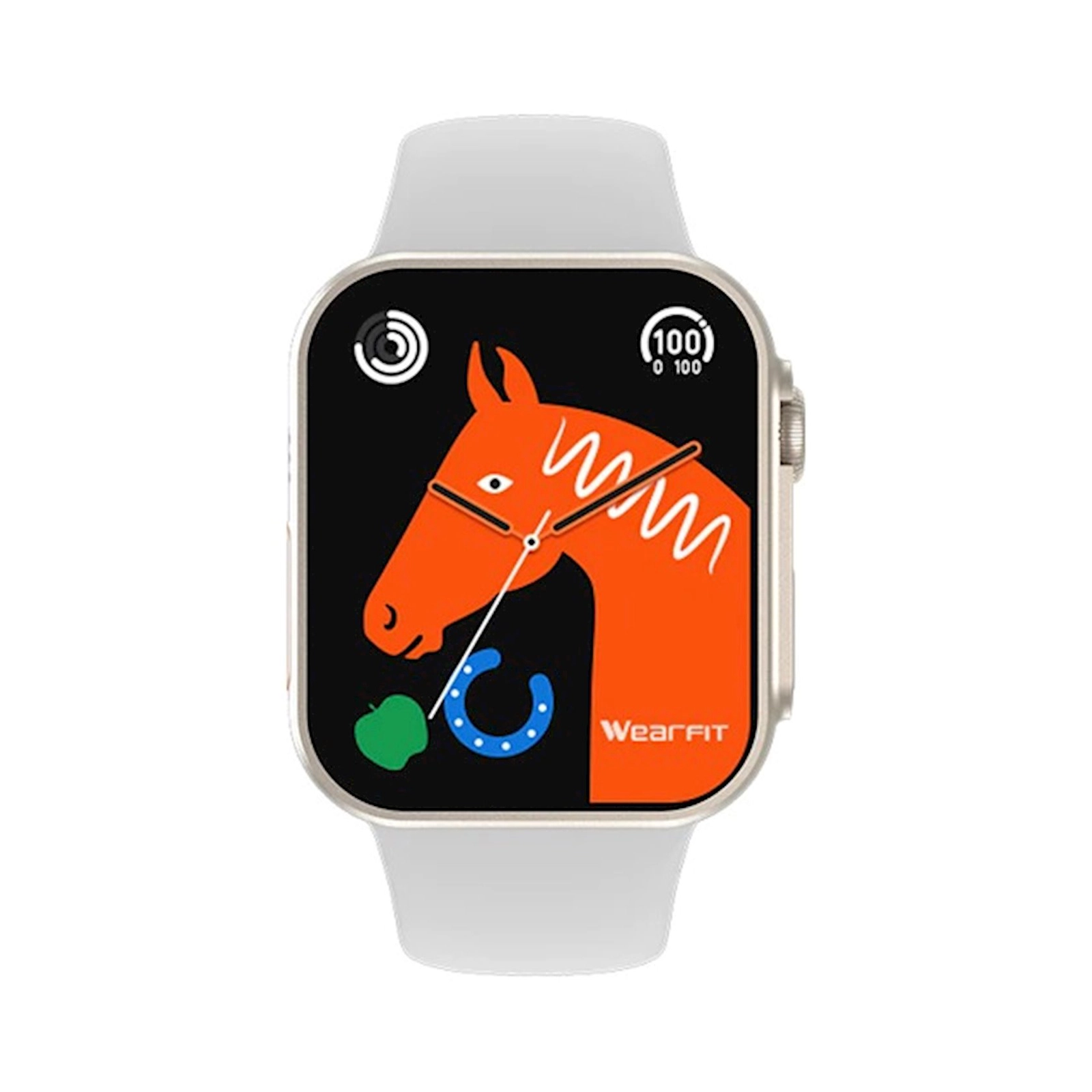 Ağıllı saat Smart Watch HW 8 Ultra Silver