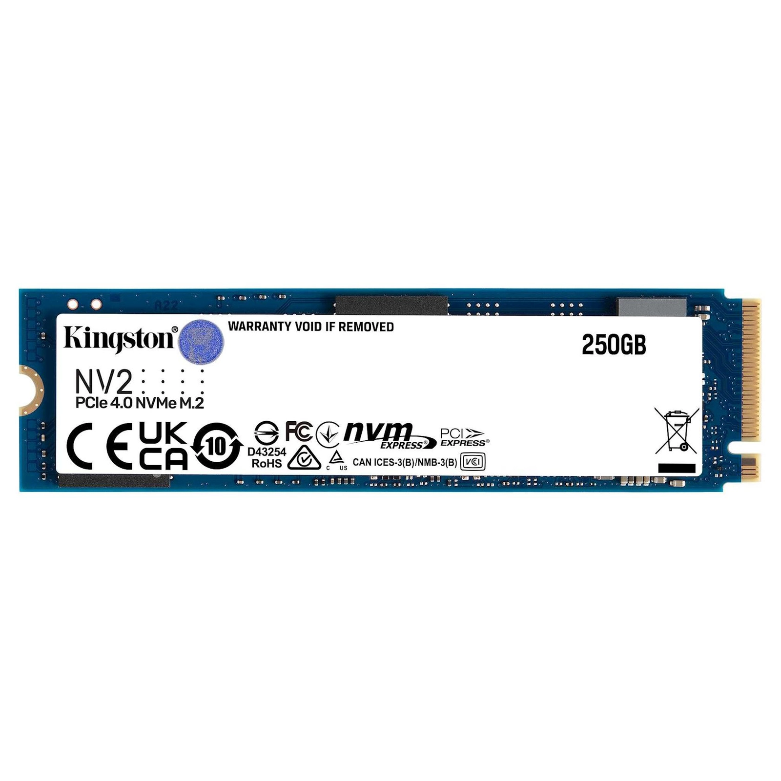 SSD yığıcı Kingston NV2 250GB ( SNV2S/250G)