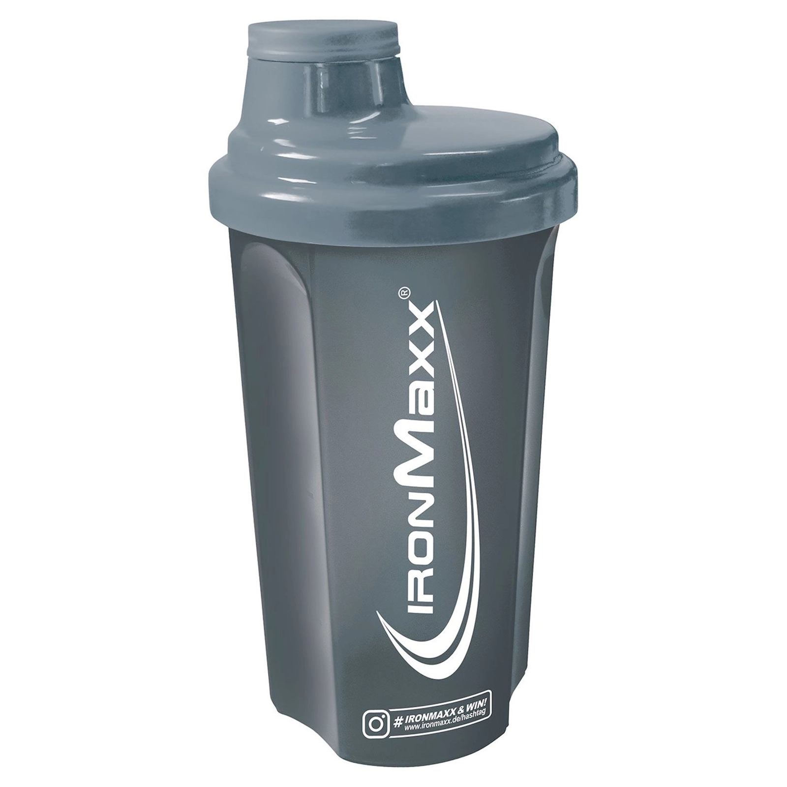 Şeyker IronMaxx Powder Shaker with Sieve Grey, 700 ml