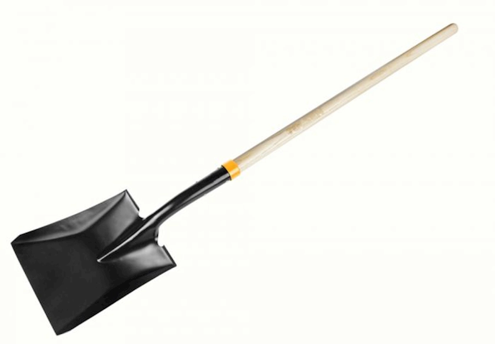 Kürək Tolsen 58006 polad, taxta tutacaqlı, kvadrat