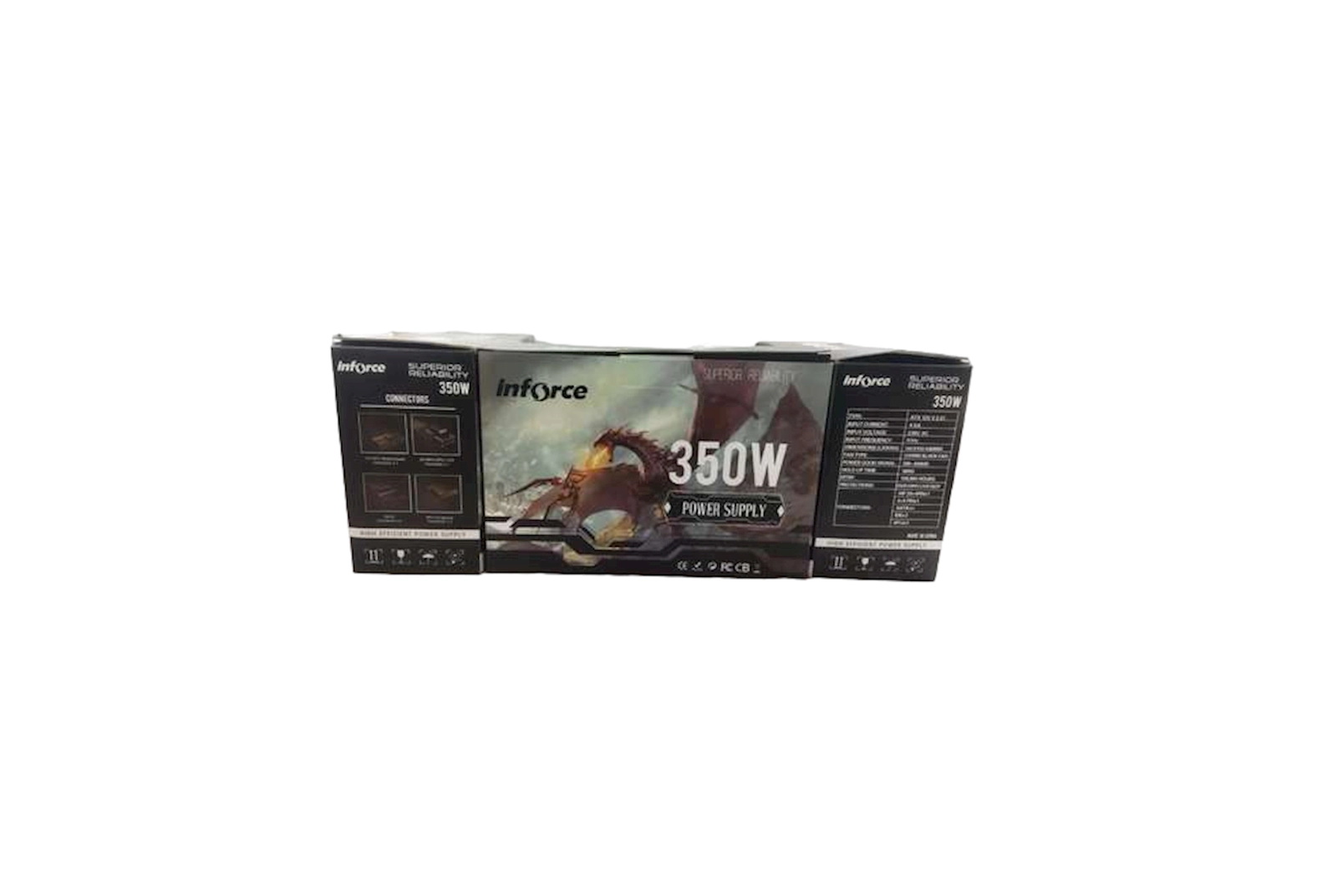 Qida bloku Inforce Power Supply 350W