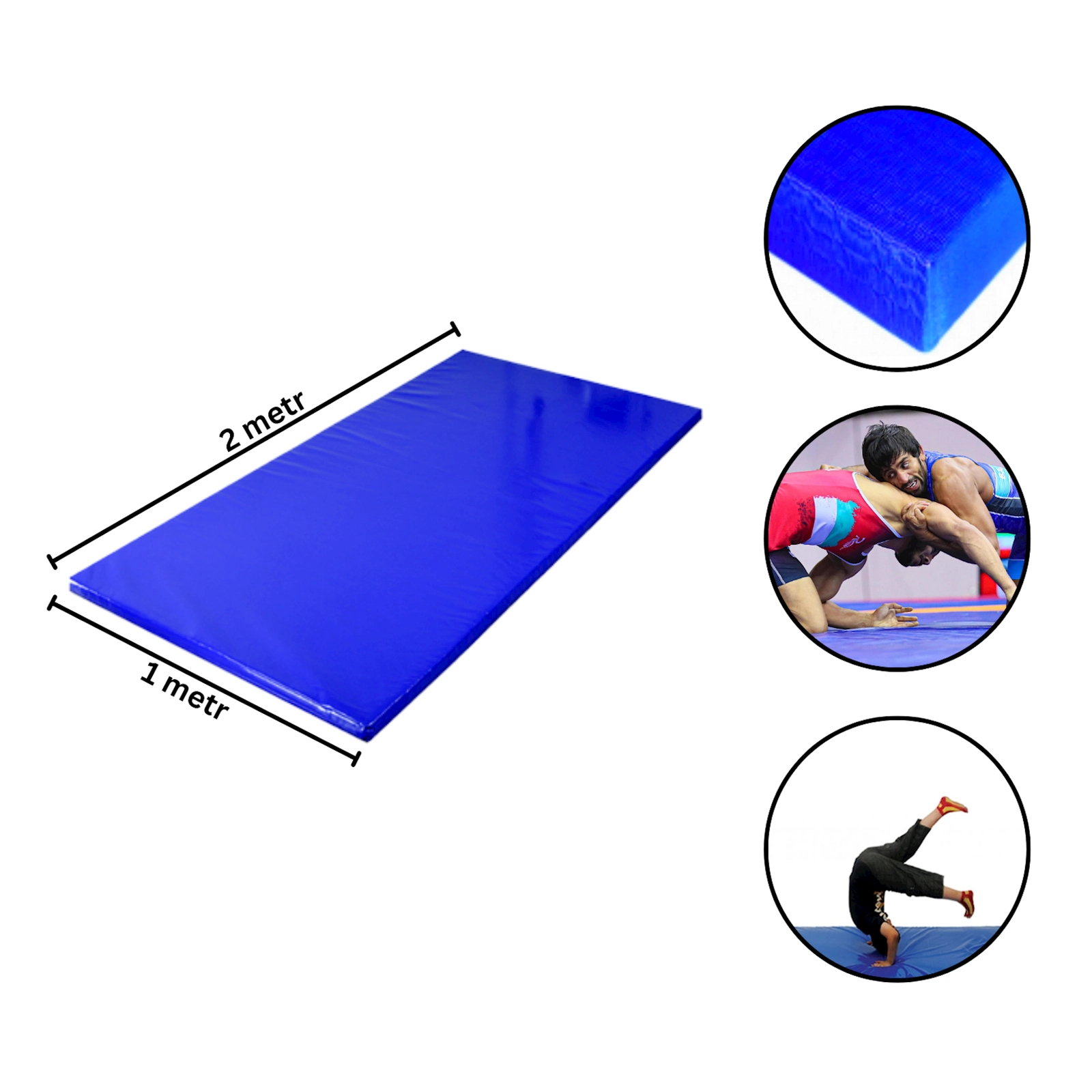 Tatami Gymnic 6111, 200х100 sm, mavi