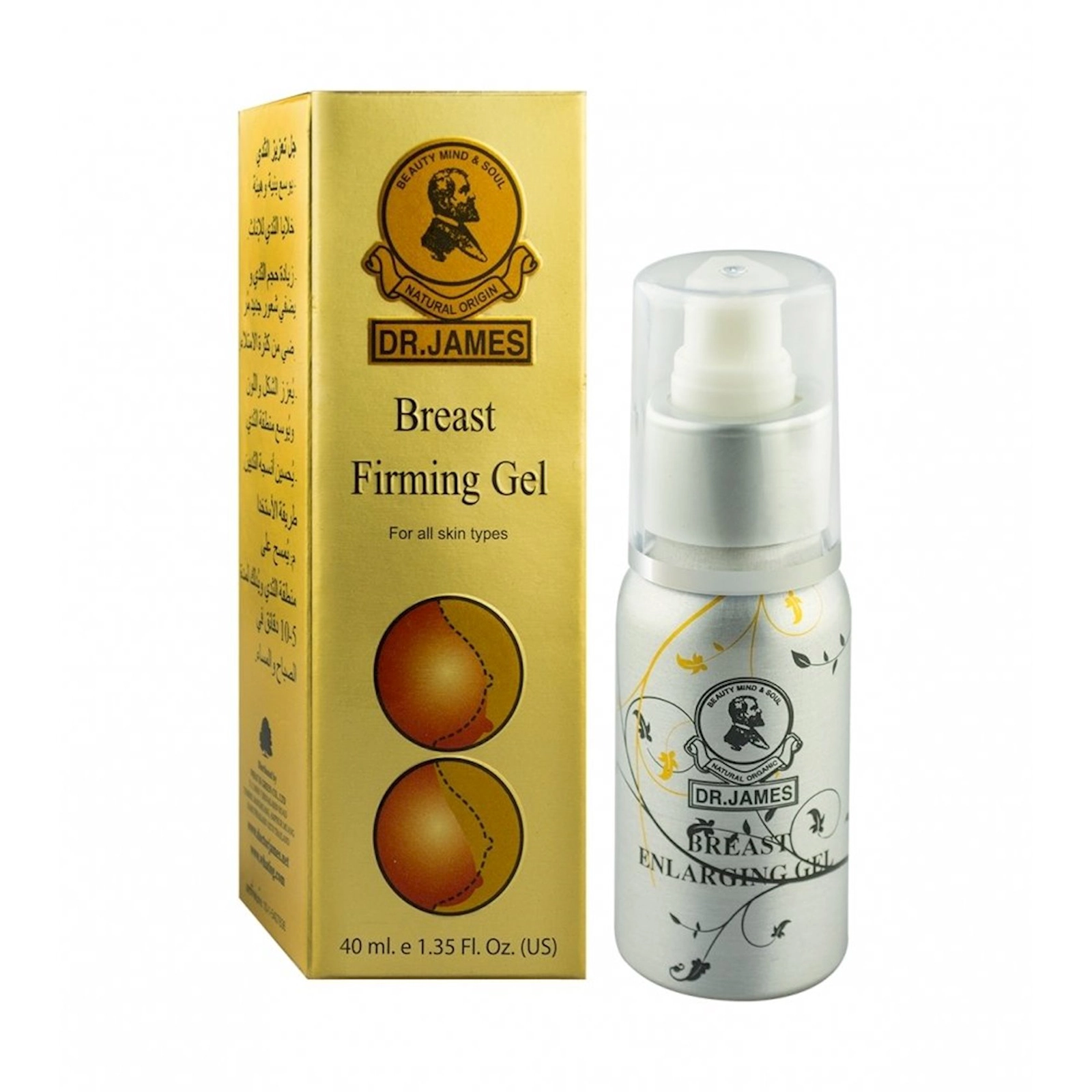 Sinə dikləşdirən krem Dr.James Breast Firming Gel 40 ml