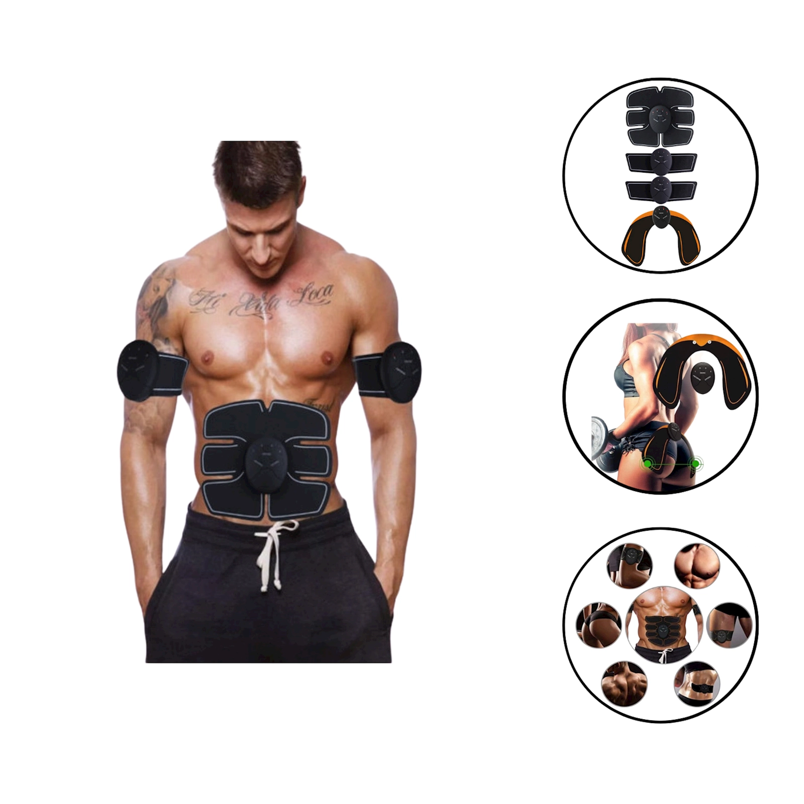 Arıqlamaq üçün vibro masaj trenajoru 6587 5i 1də
