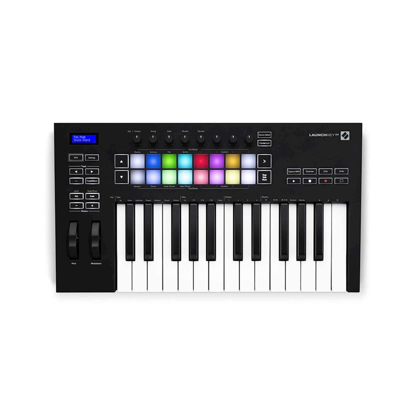 MIDI-klaviatura Novation Launchkey 25 MK3