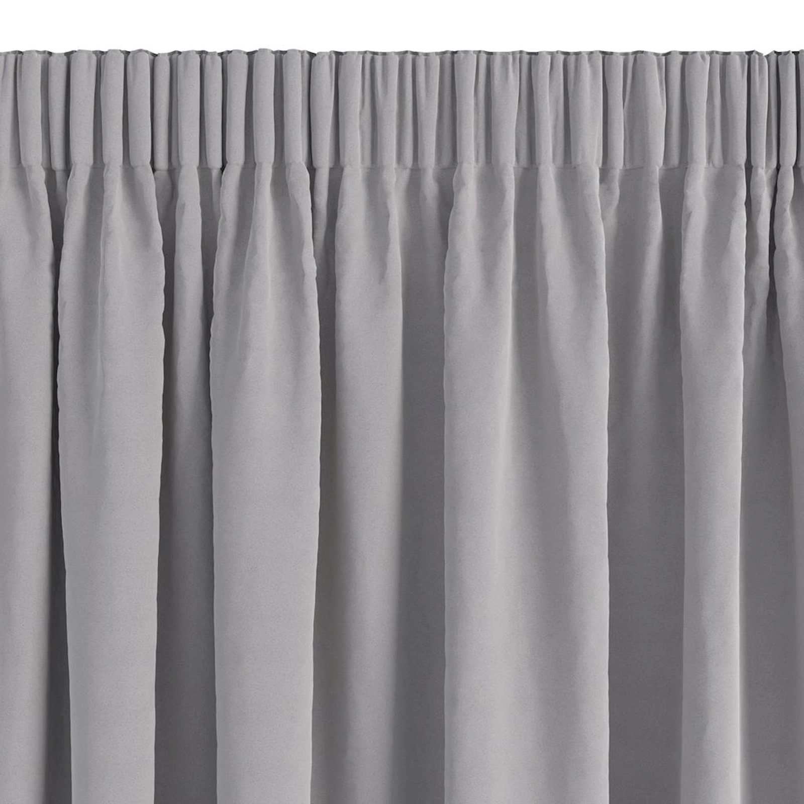 Pərdə JYSK Amungen, 140x175 sm, polyester, boz