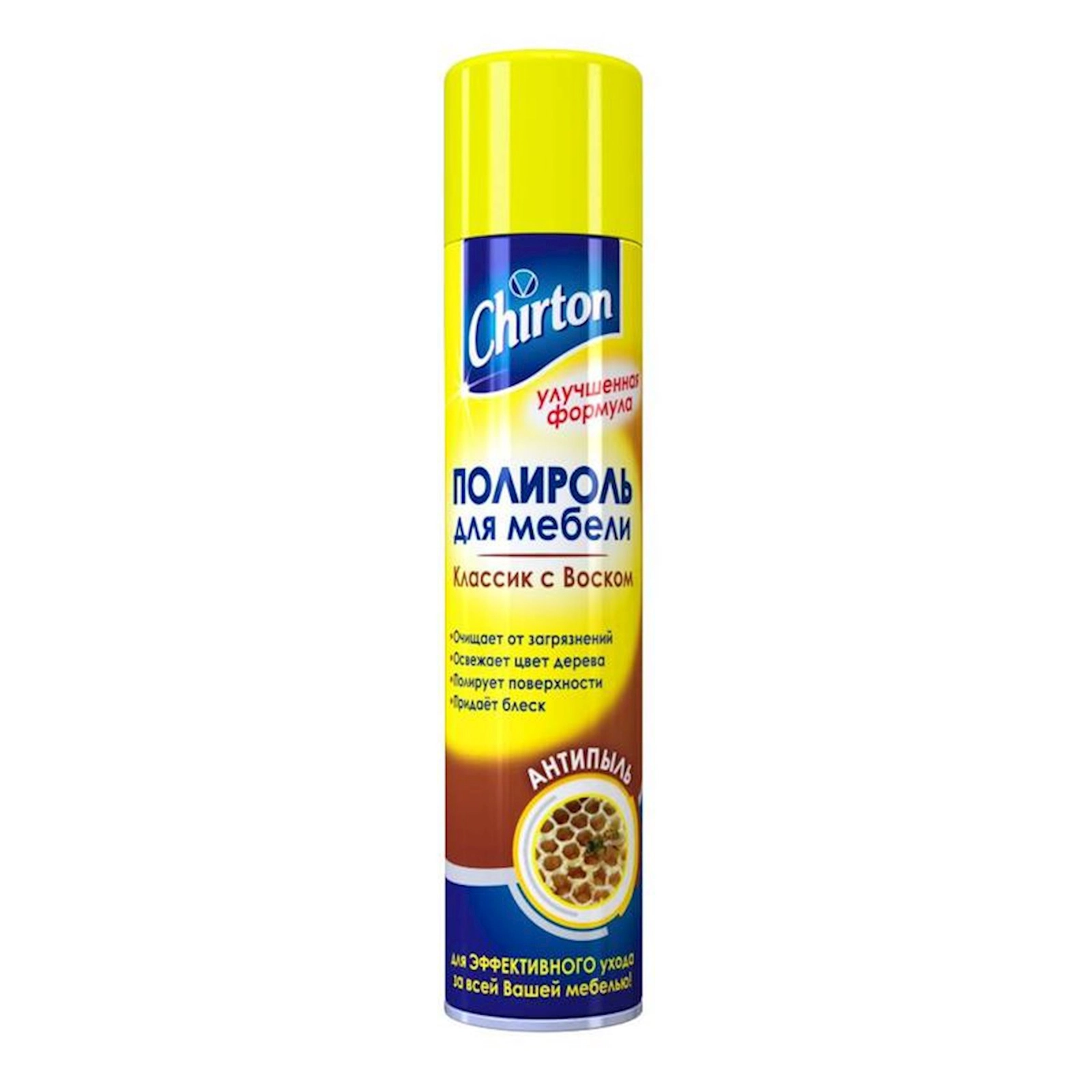 Mebel üçün polirol Chirton Aerozol Antitoz Klassik mum ilə 300 ml