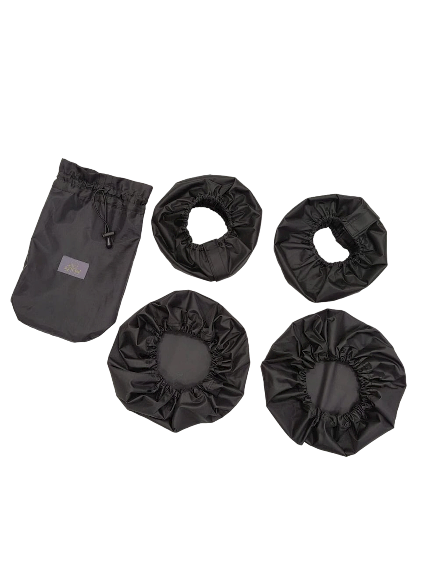 Təkərlər üçün çexol Softcare, 5 əd, 24/30 sm, qara
