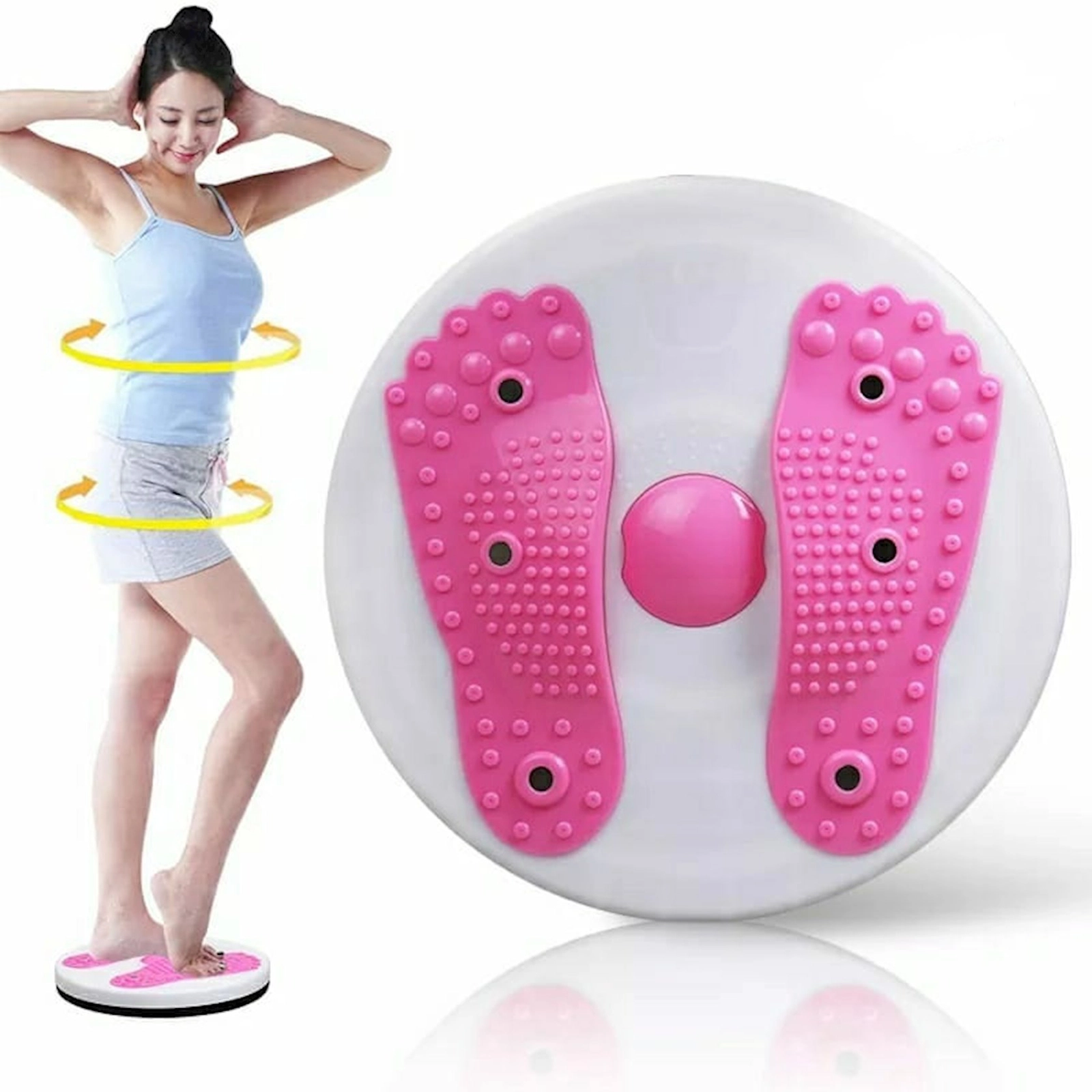 Balans trenajoru 1001box Magnet Massage Waist Twisting Machine Home Exercise Fitness, məhsul çeşiddə