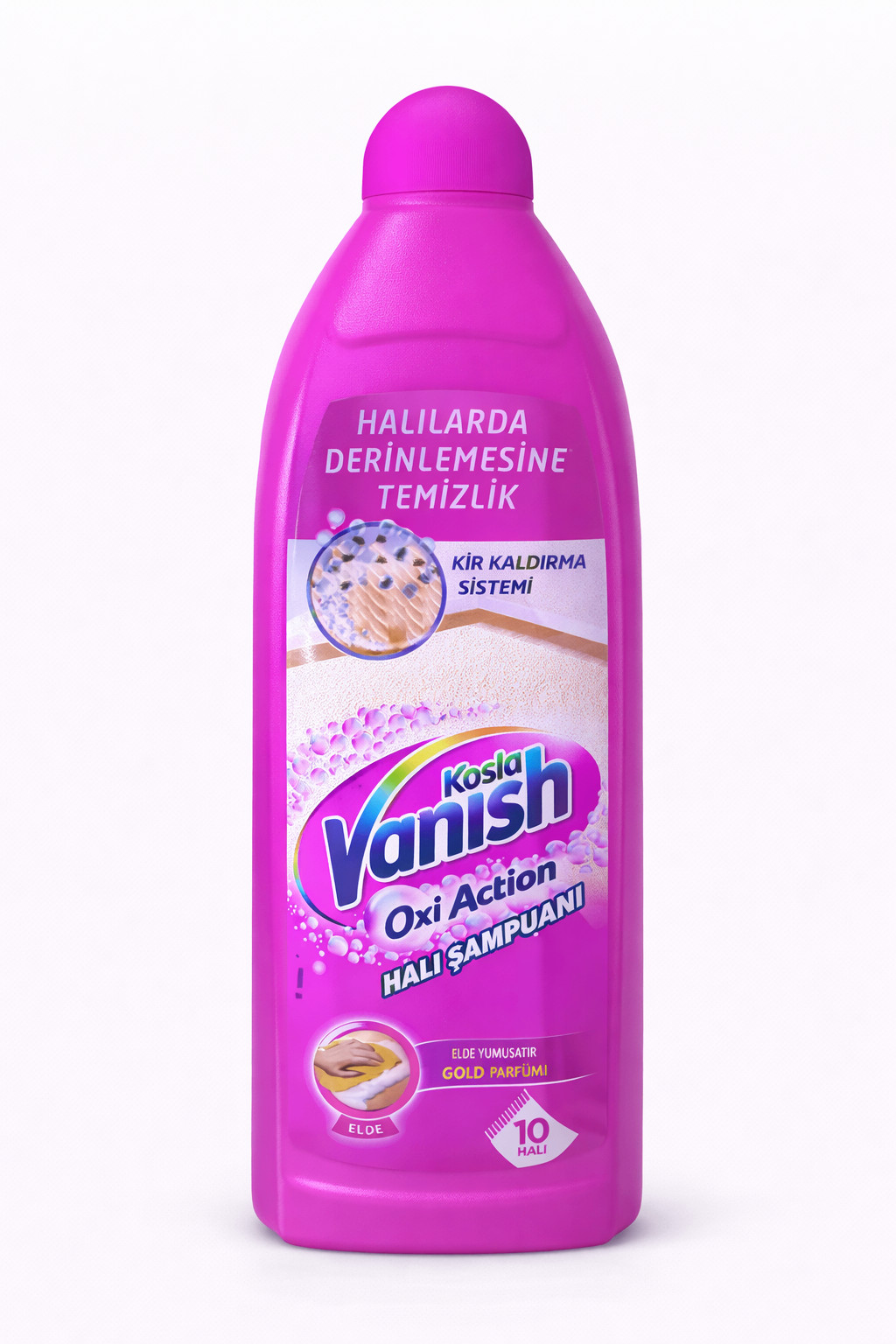 Xalçaların əl ilə yuyulması üçün şampun Vanish Kosla, 850 ml