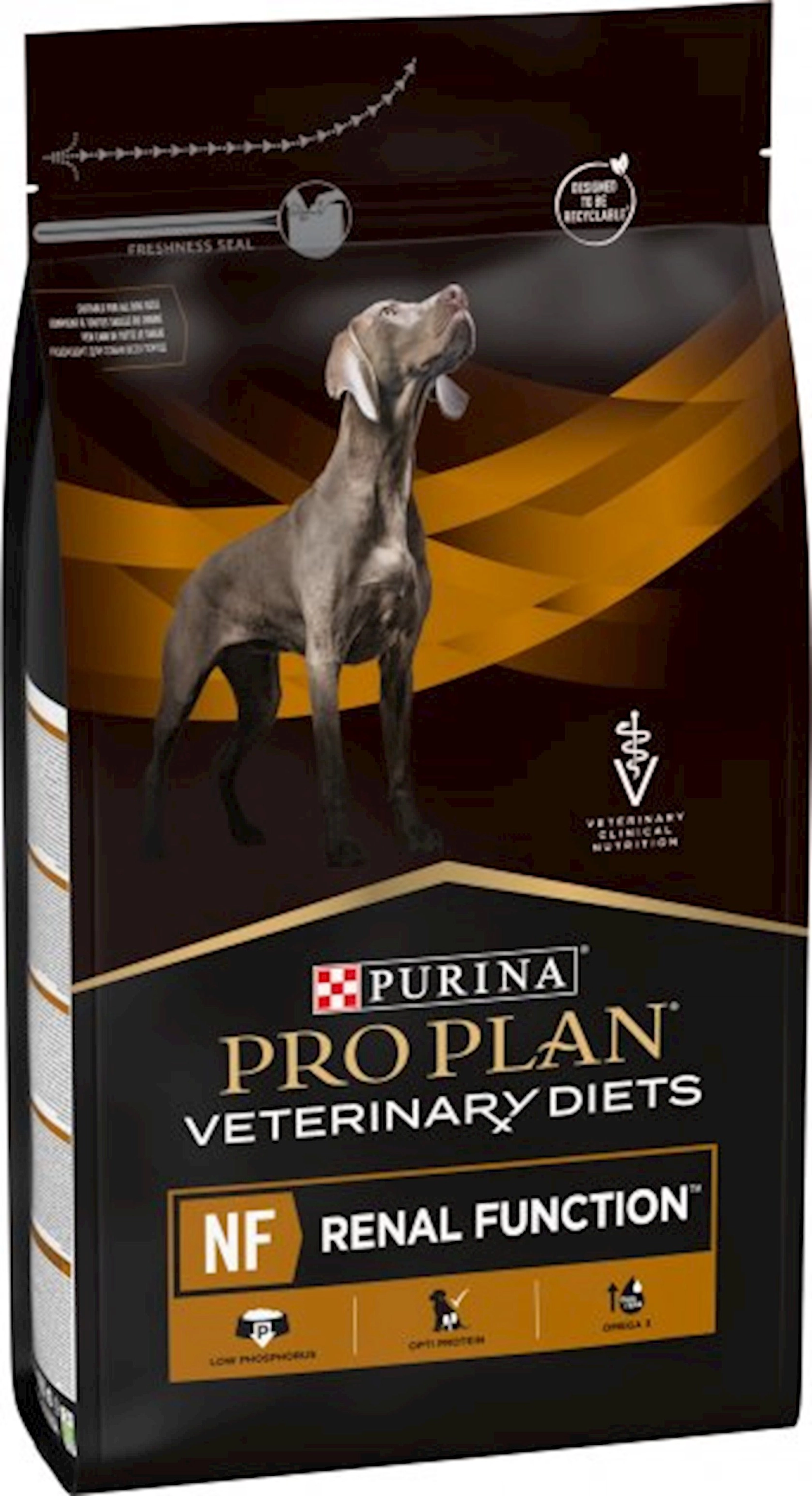 İtlər üçün pəhriz qidası Pro Plan Veterinary Diets NF Renal Function, 3 kq