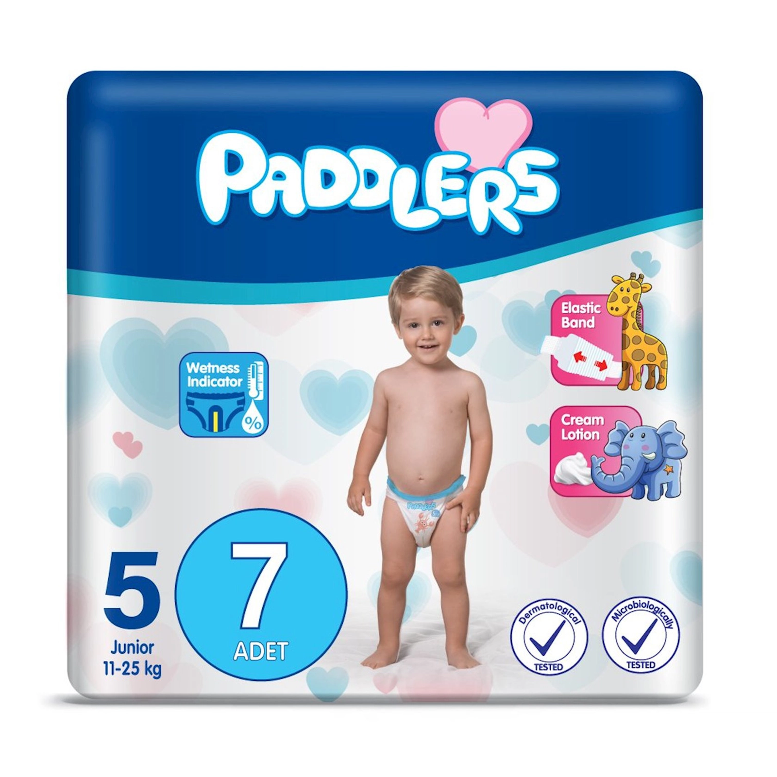 Uşaq bezləri Paddlers Junior Standart 11-25 kq 7 əd