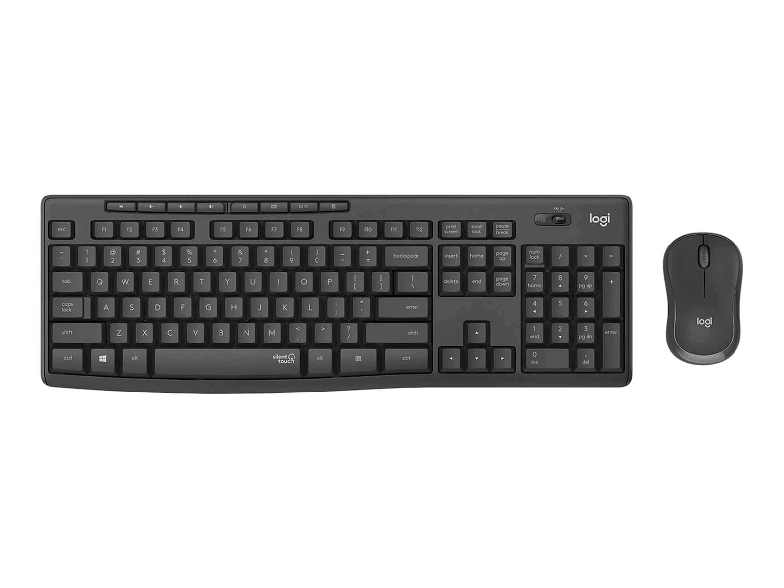 Klaviatura və siçan dəsti Logitech MK295 Silent Wireless (920-009807-N)