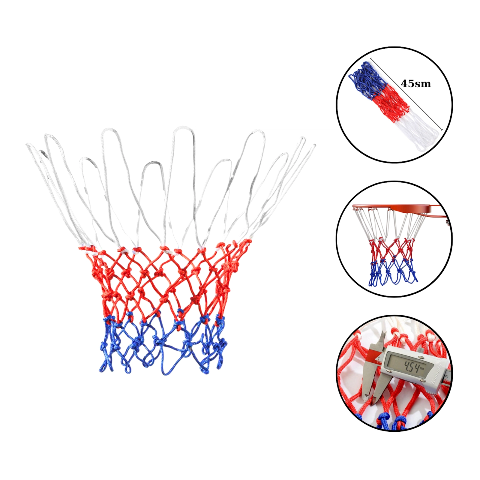 Basketbol üçün tor 1582, uzunluq 45 sm