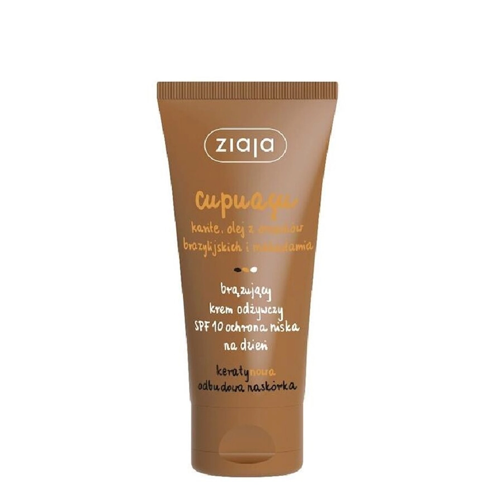 Krem-avtoqaralma üz üçün Ziaja Cupuacu Bronzing Nourishing Day Cream SPF10 50 ml