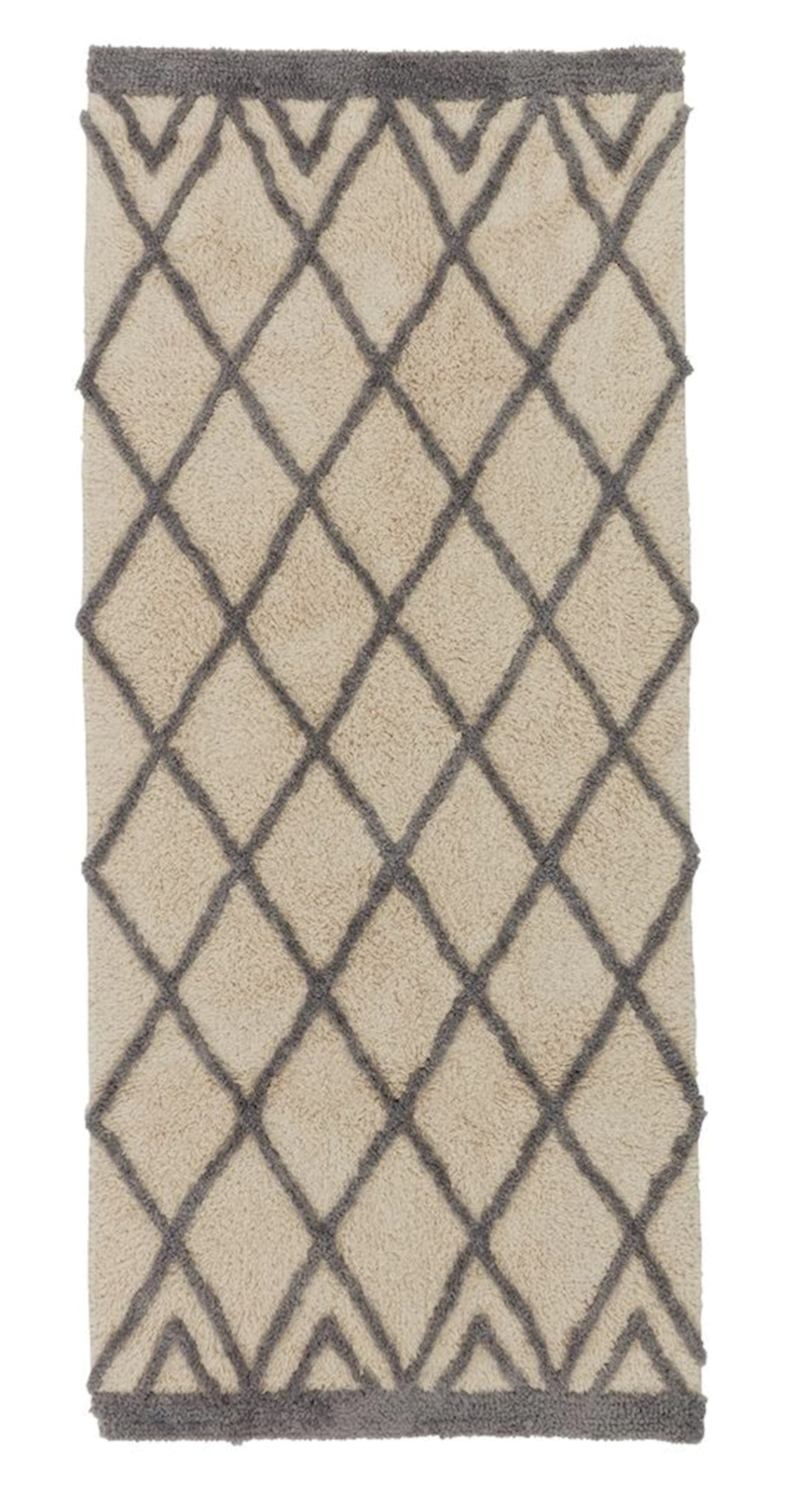 Xalça JYSK Pengeurt 70x160 sm, pambıq/polyester, bej/boz