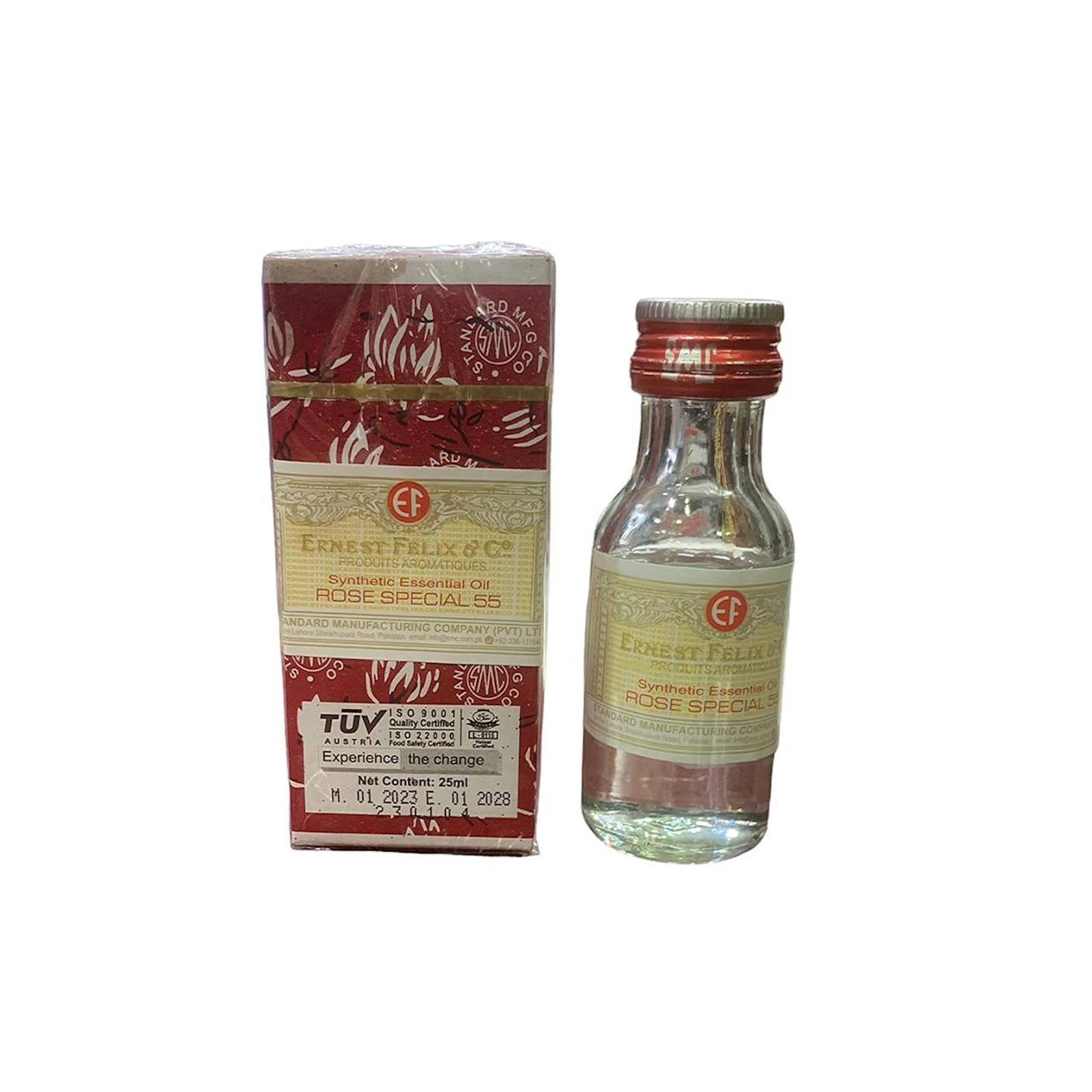 Qızılgül efir yağı Ernest Felix Rose Special 55, Qızılgül yağı, 25 ml