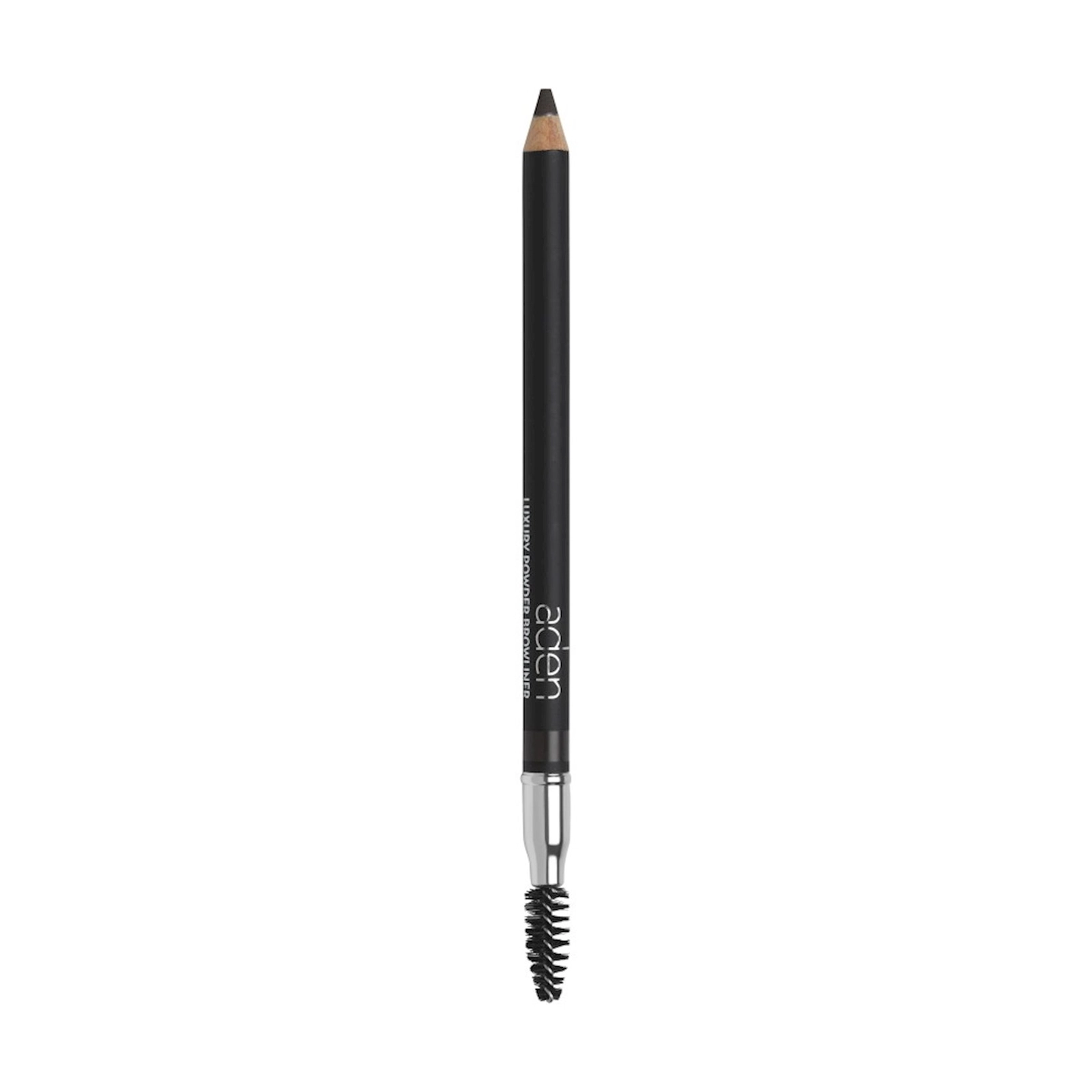 Qaşlar üçün qələm Aden Cosmetics Luxury Powder 01 Black