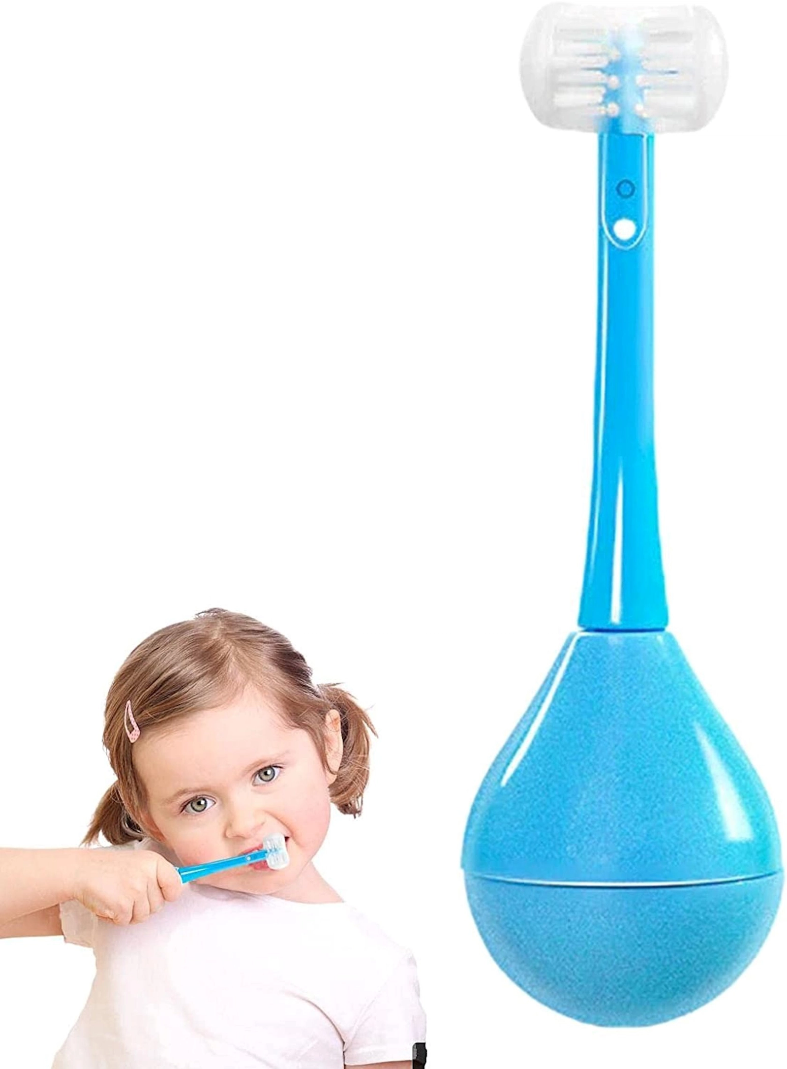 Uşaq diş fırçası PR2060 3.5x3.5x9 sm, mavi