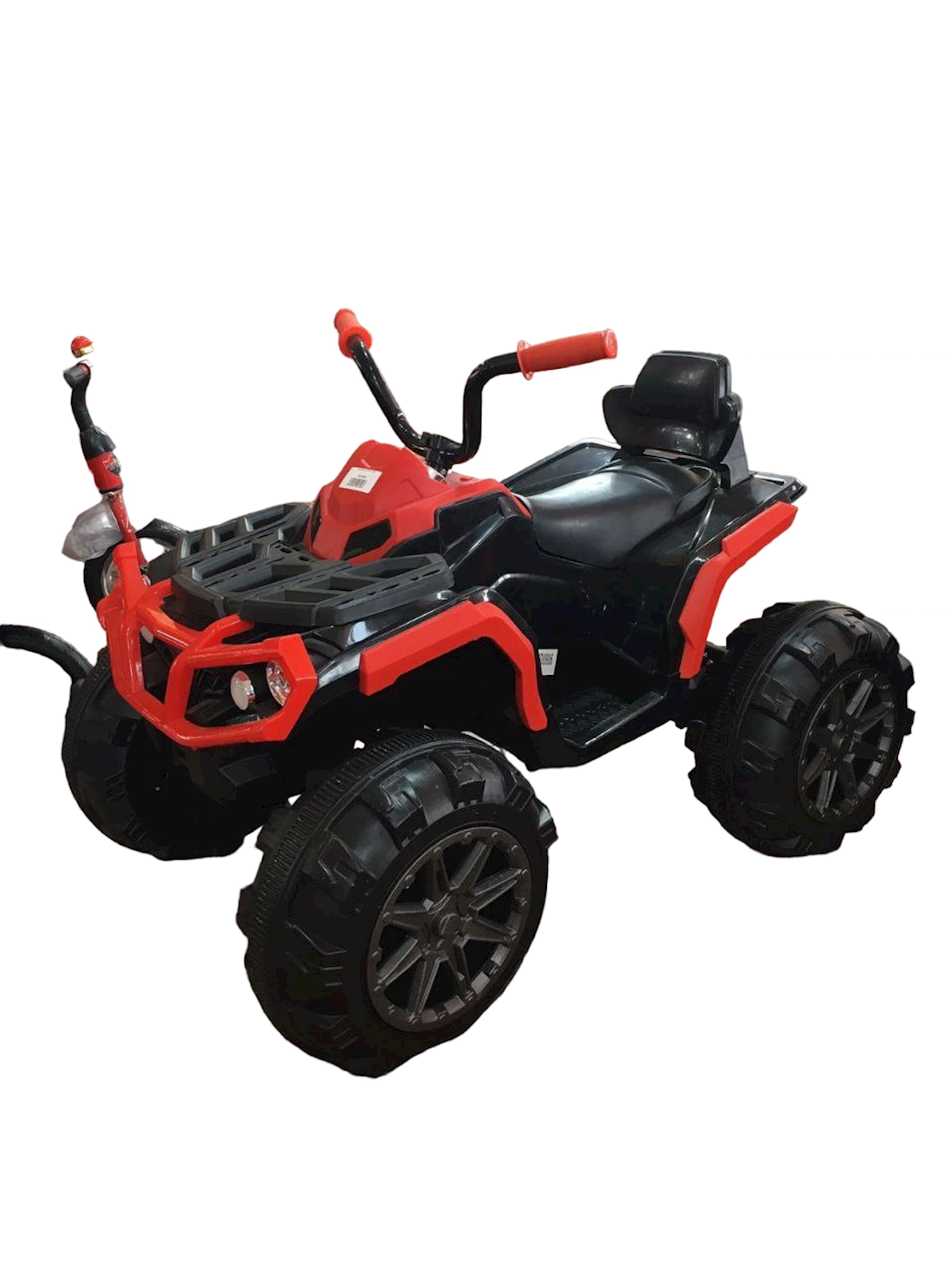 Uşaq elektrik kvadrosikli 0906, qırmızı/qara