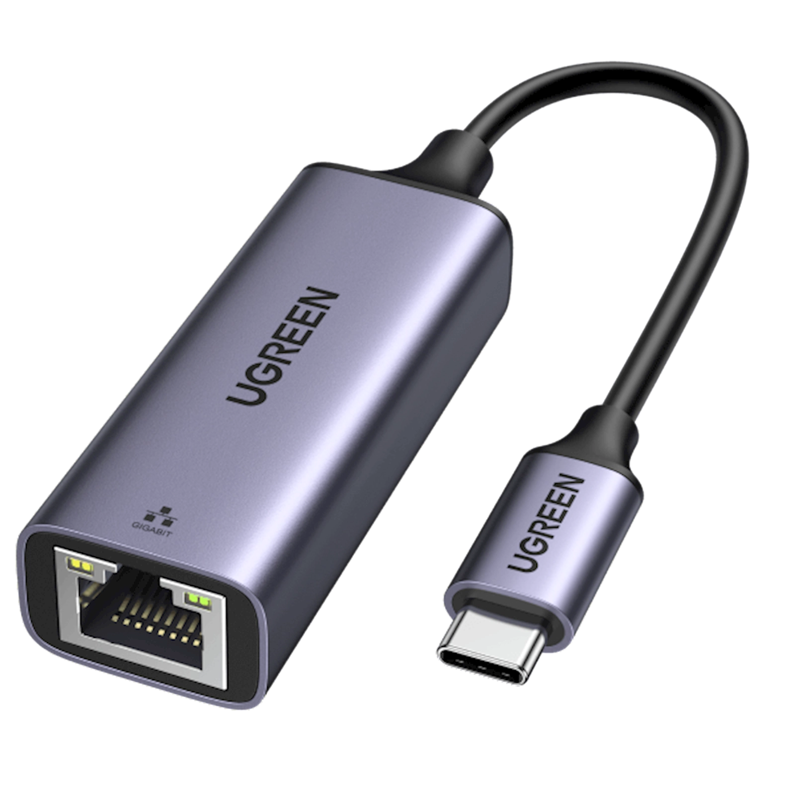 Şəbəkə adapteri Ugreen USB-C to Ethernet Gigabit (50737)