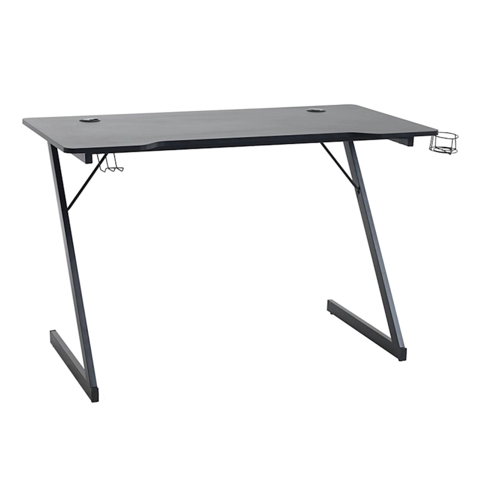 Oyun masası JYSK Halsted 60x120, qara